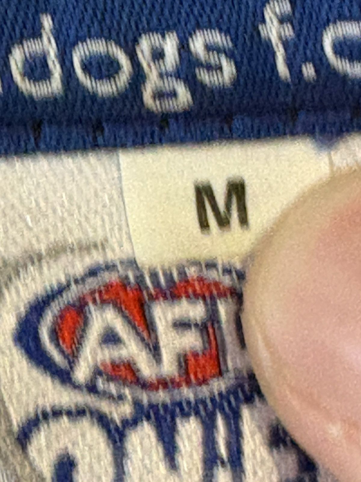 Sports Specialties AFL Western Bulldogs Jersey Men’s Blue Size M Size US M / EU 48-50 / 2 - 5 Thumbnail