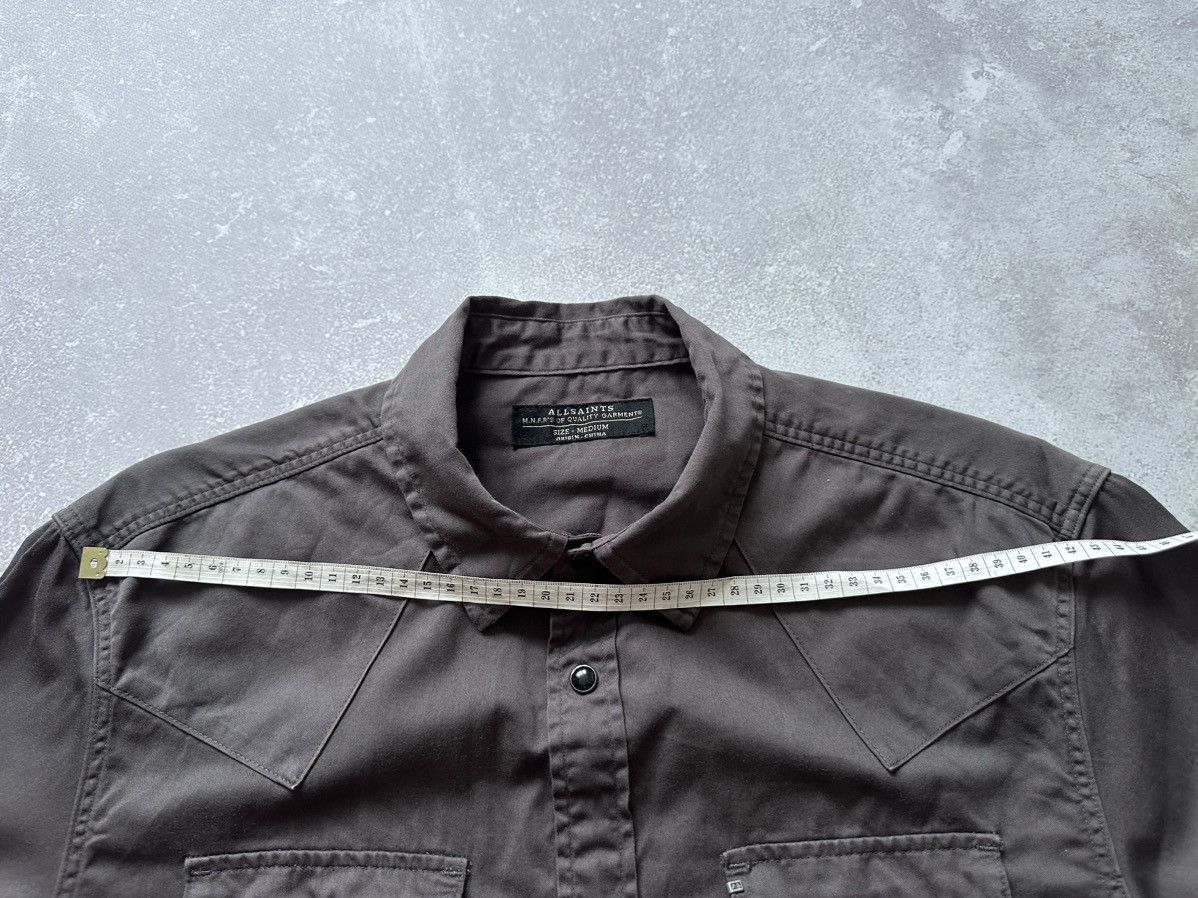 Allsaints shirts for men allsaints medium gray long sleeve Size US M / EU 48-50 / 2 - 6 Thumbnail