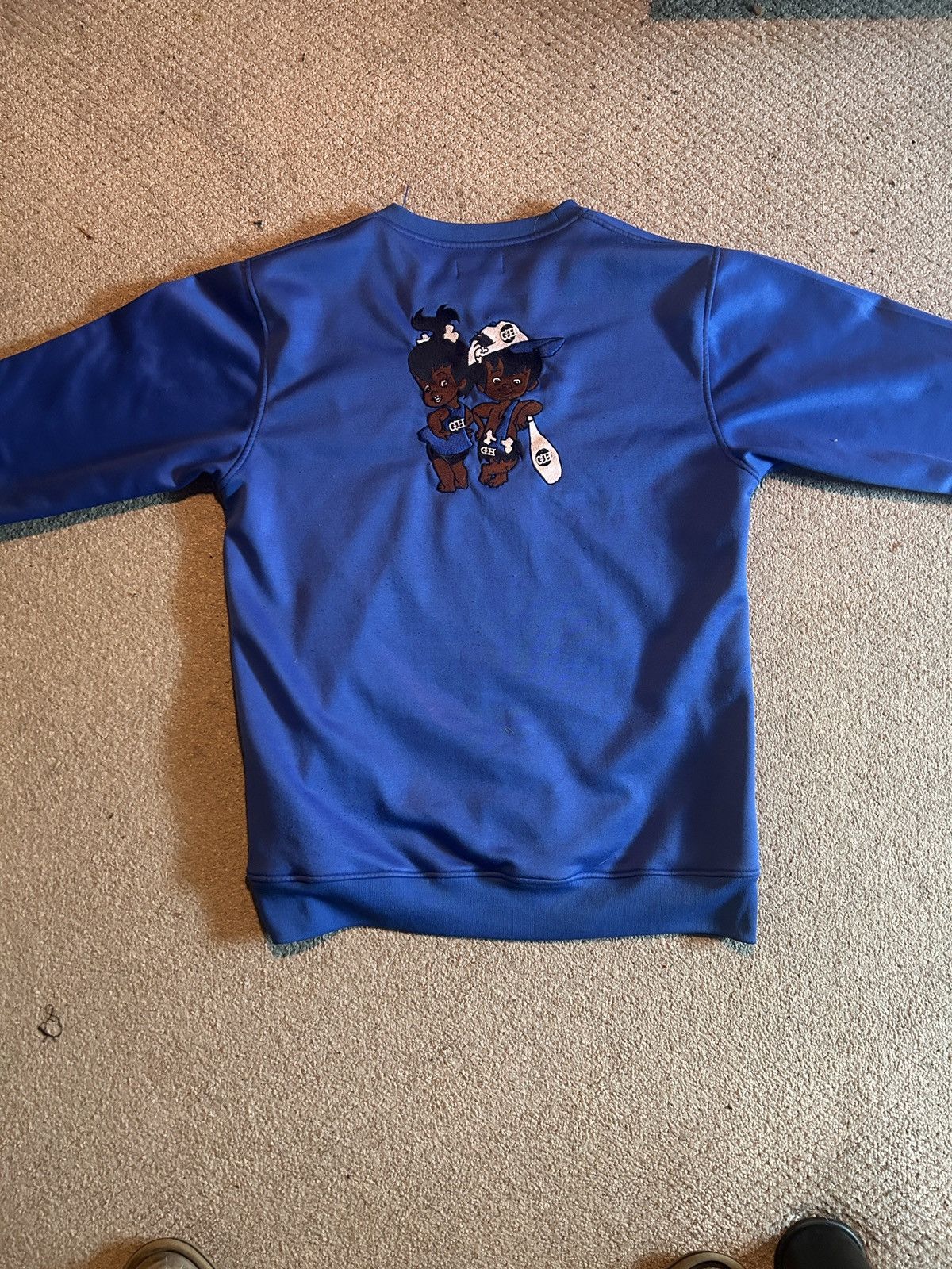 Vintage (Offers) Rare Vintage “GH” Flinstones Long Sleeve Sweatshirt Size US L / EU 52-54 / 3 - 5 Thumbnail