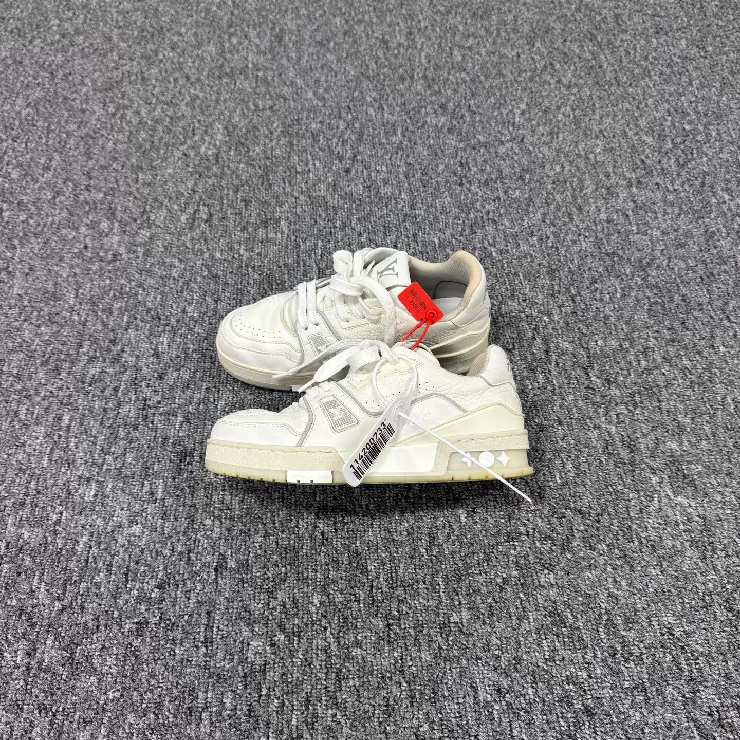 Louis Vuitton LV Trainer White Cement 36 95 New Size US 5.5 / IT 35.5 - 2 Thumbnail