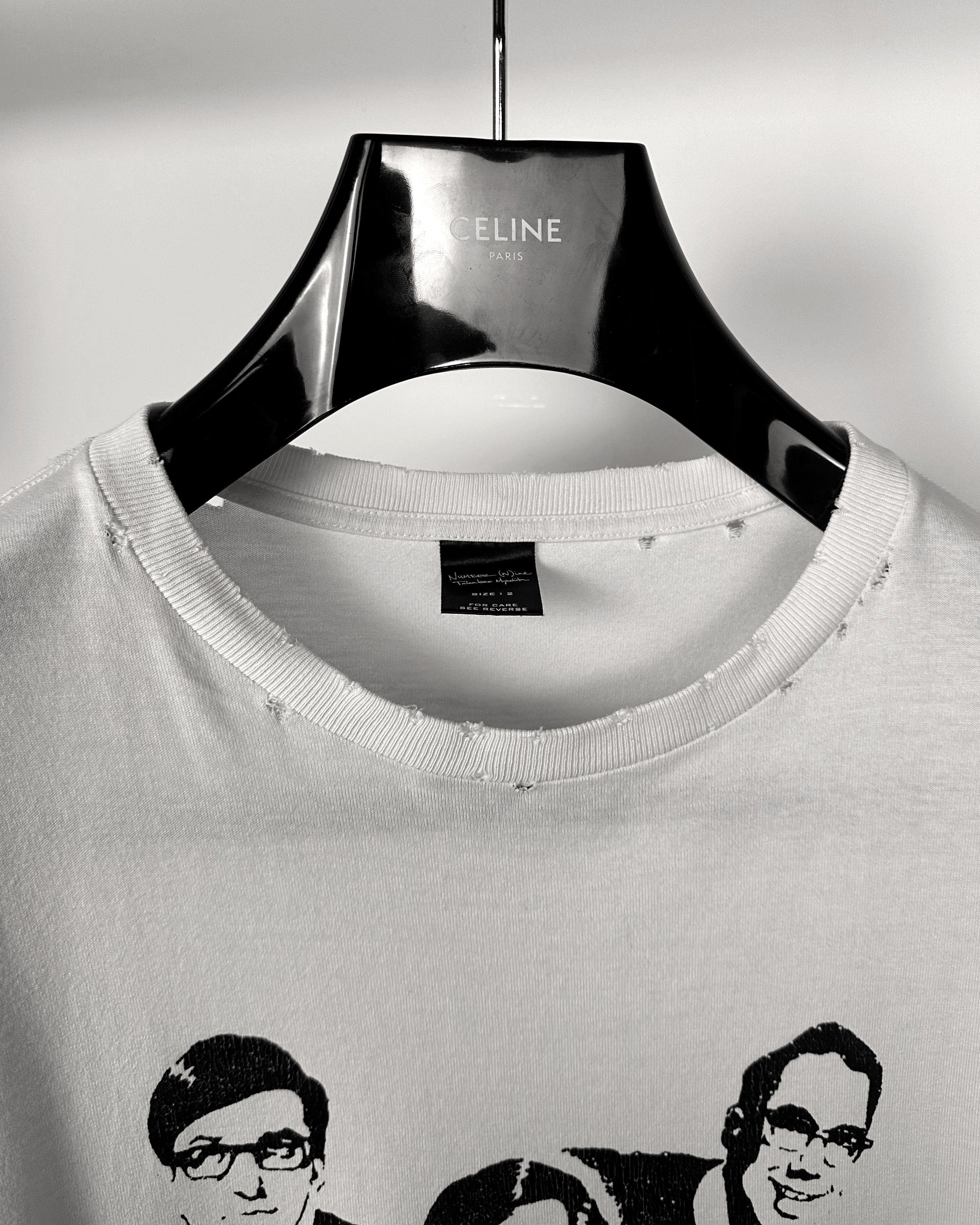 Number (N)ine Number Nine The High Streets Beatles T-Shirt Size US M / EU 48-50 / 2 - 6 Thumbnail
