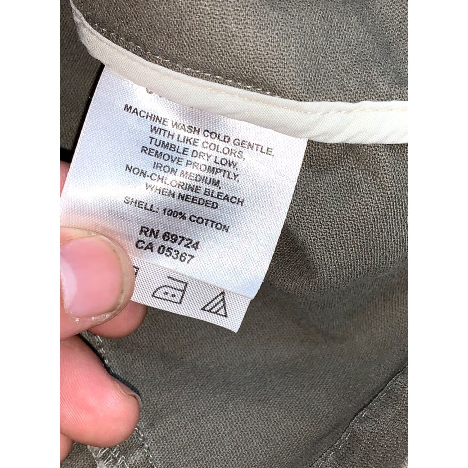Vintage VINTAGE COLUMBIA SPORTSWEAR WOMENS JACKET S KHAKI GREEN Canvas Cotton 1/4 Zip Pockets Open Collared Basic Jacket Fall Spring Summer Womens Size S / US 4 / IT 40 - 4 Thumbnail