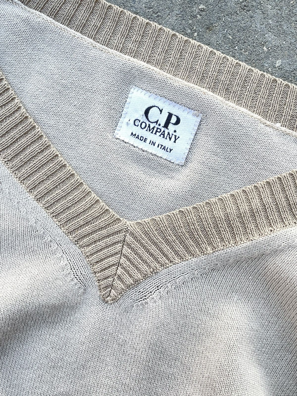 C.P. Company × Vintage Vintage C.P. Company V Neck Jumper Sweater Size US M / EU 48-50 / 2 - 9 Thumbnail