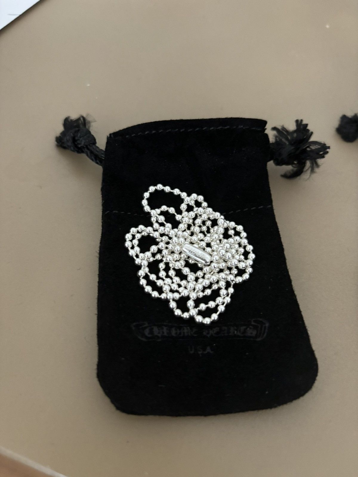 Chrome Hearts Chrome hearts sterling silver ball chain 30” Size ONE SIZE - 1 Thumbnail