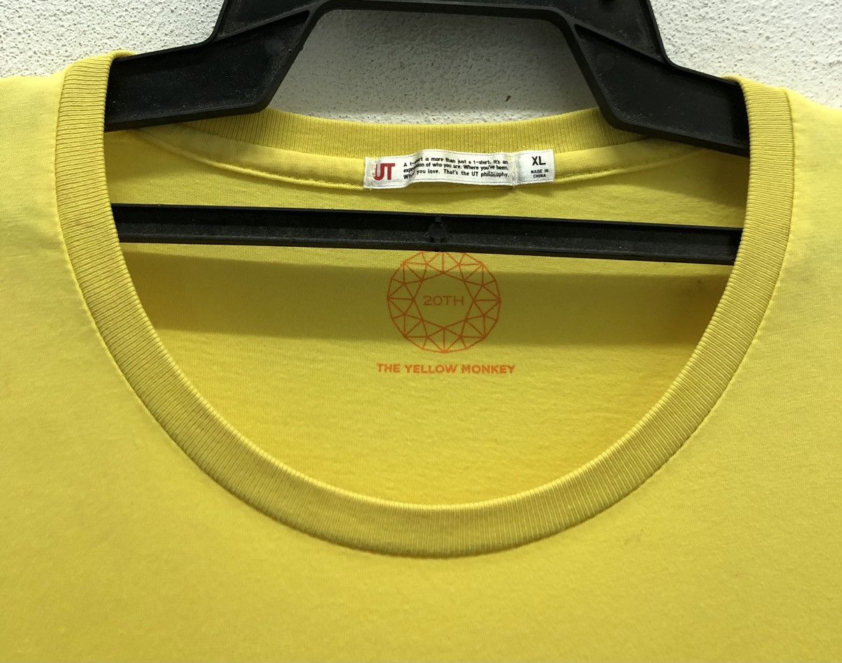 Band Tees Vintage Uniqlo 20th The Yellow Monkey Punch Drunk Tour Shirt Size US XL / EU 56 / 4 - 5 Thumbnail