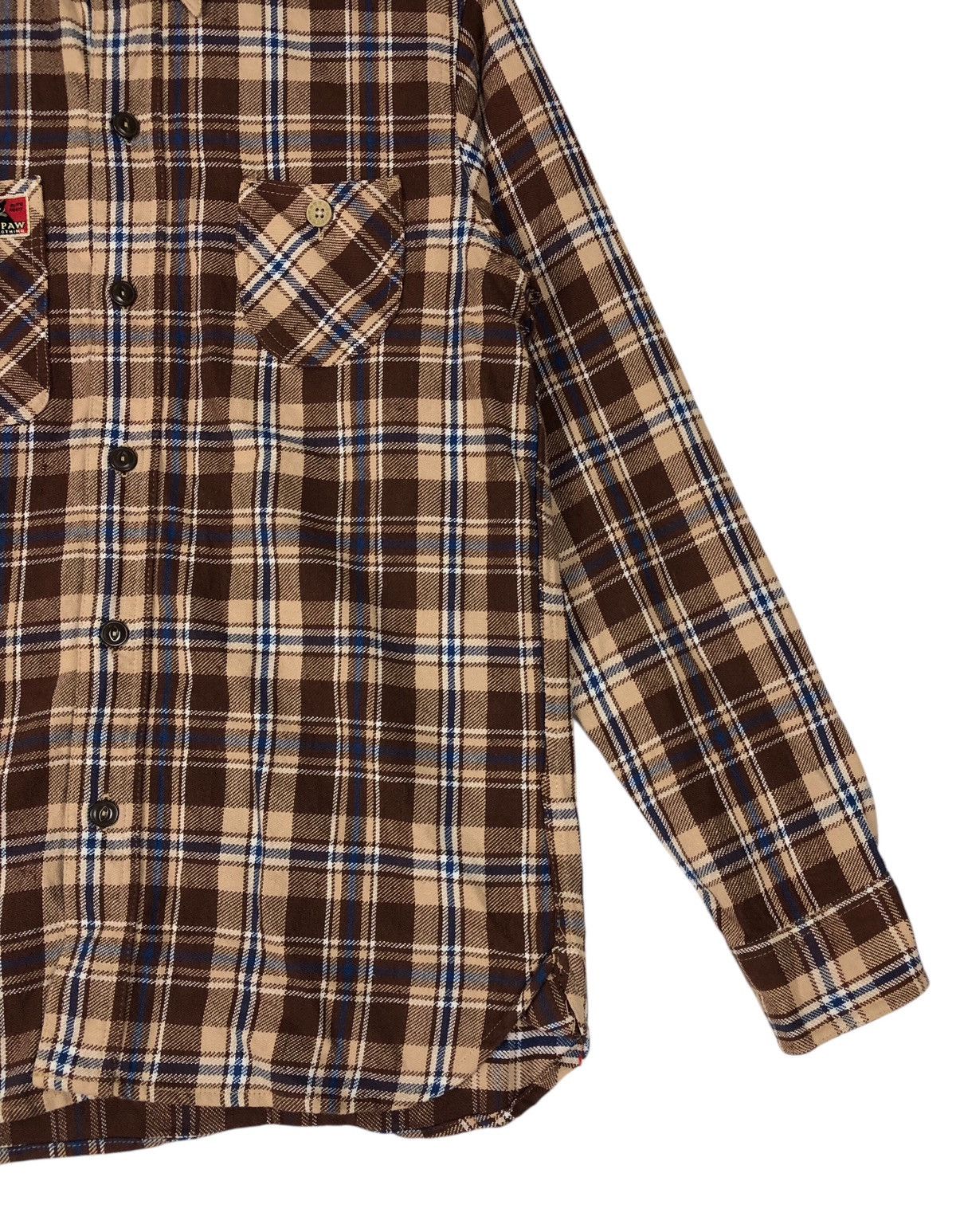 CAT'S PAW × Flannel × Japanese Brand Cat’s Paw Flannel Shirt by Toyo Enterprise Size US S / EU 44-46 / 1 - 5 Thumbnail