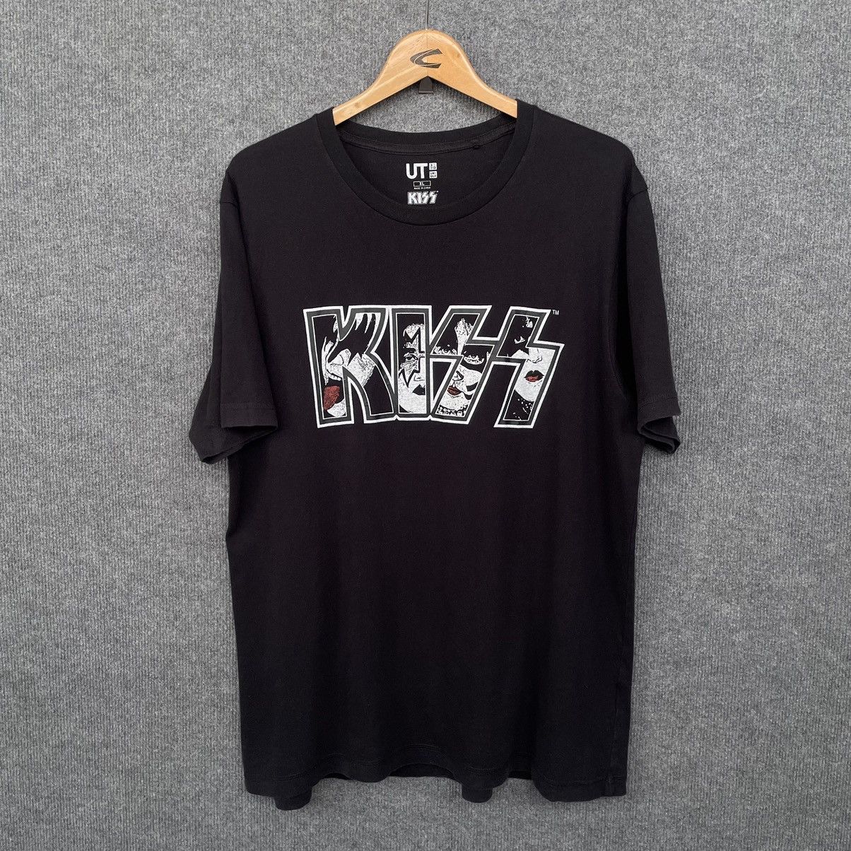 Band Tees × Japanese Brand × KISS Uniqlo x Kiss Band T Shirt Size US XL / EU 56 / 4 - 1 Thumbnail
