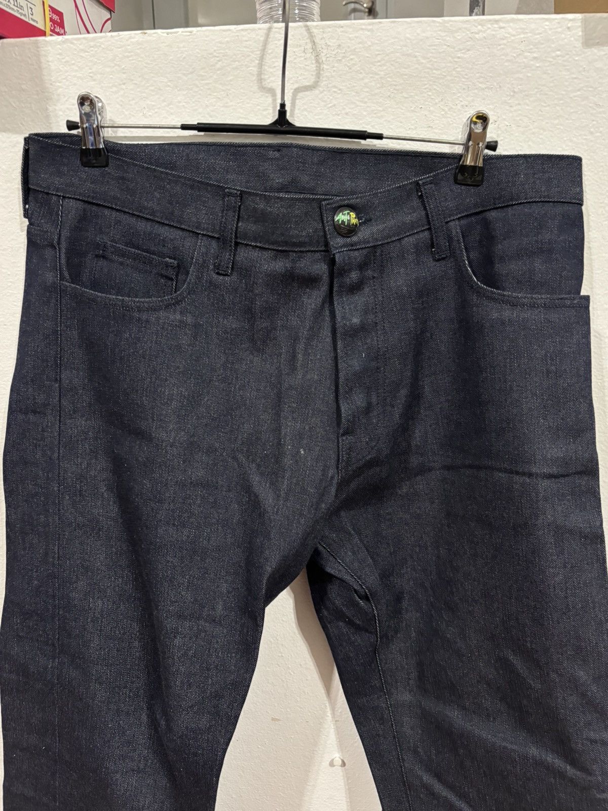 Matty Boy Matty Boy Blue Anti Promo Patch Jeans Size US 34 / EU 50 - 7 Thumbnail