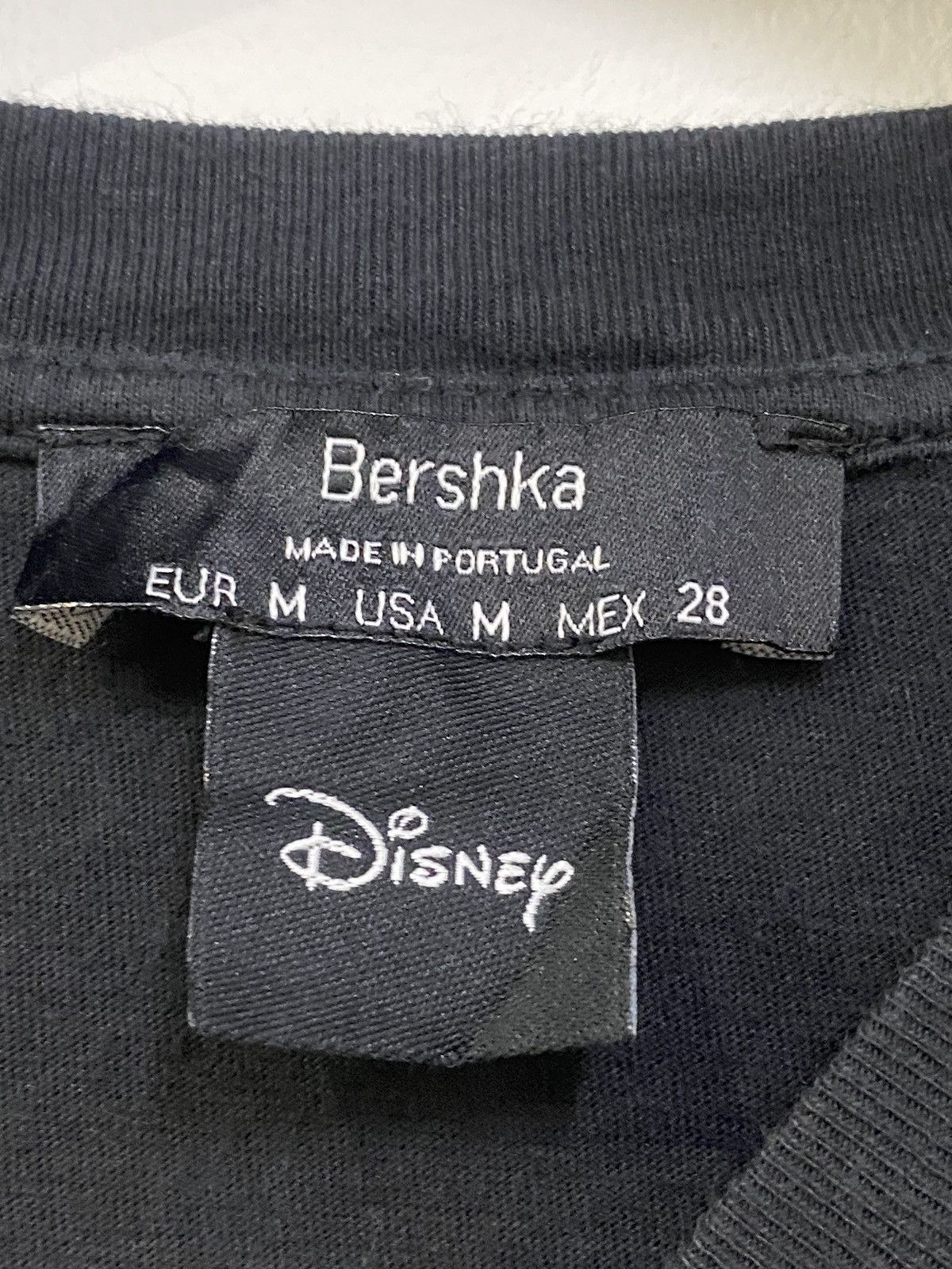 Mickey Mouse 💥Bershka crop top t-shirt with fringes Disney Minnie Size M / US 6-8 / IT 42-44 - 7 Thumbnail