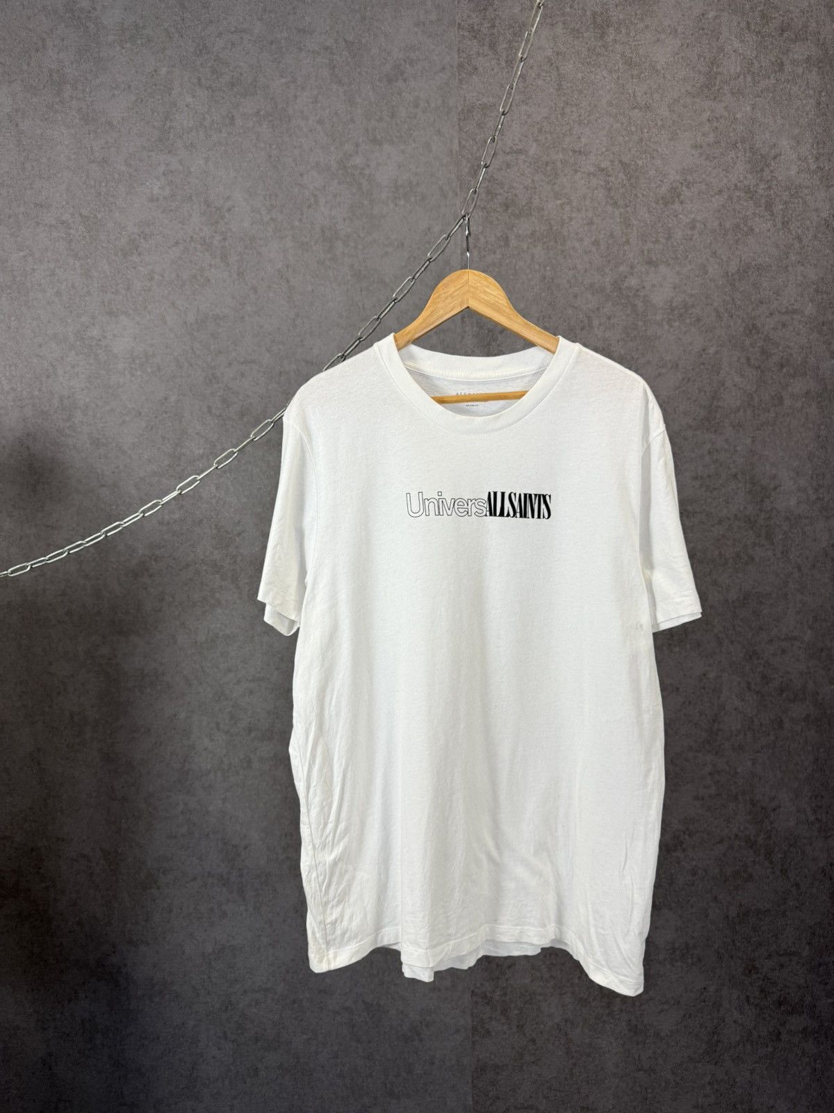 Allsaints Allsaints designer center logo tee Size US M / EU 48-50 / 2 - 1 Thumbnail