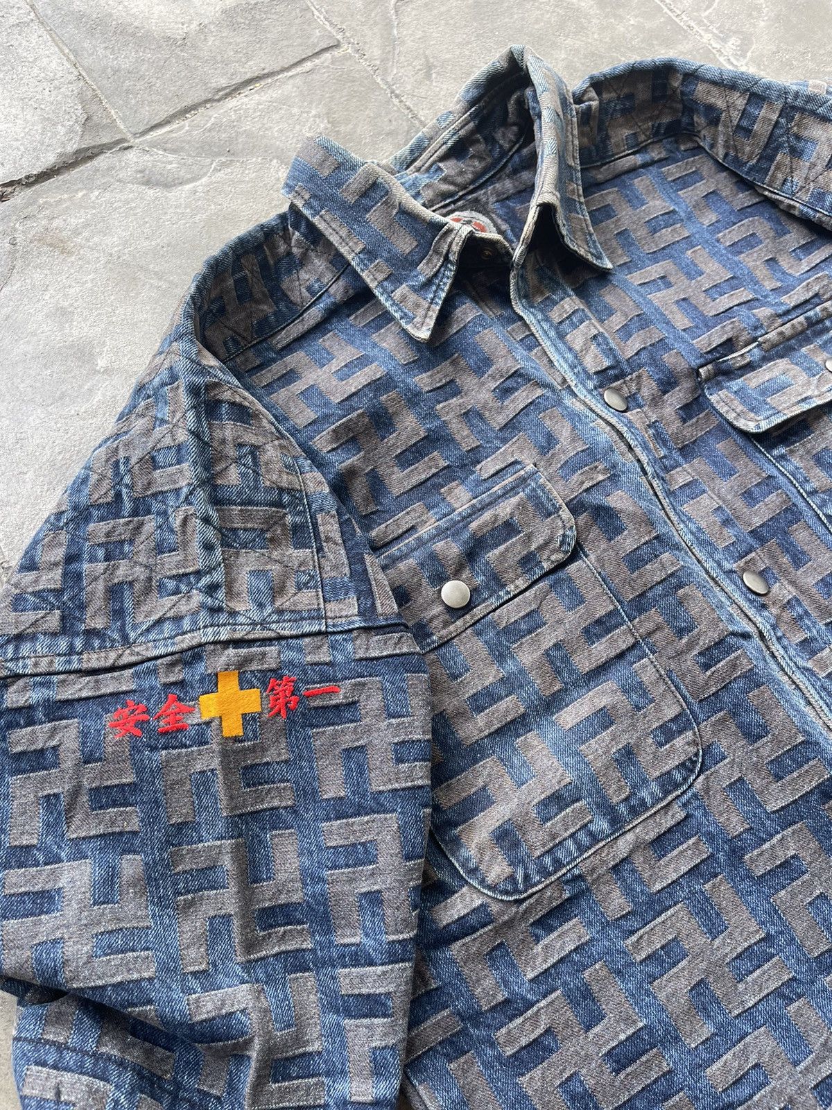 14th Addiction JAPAN MADE Denim Jacket Size US L / EU 52-54 / 3 - 6 Thumbnail