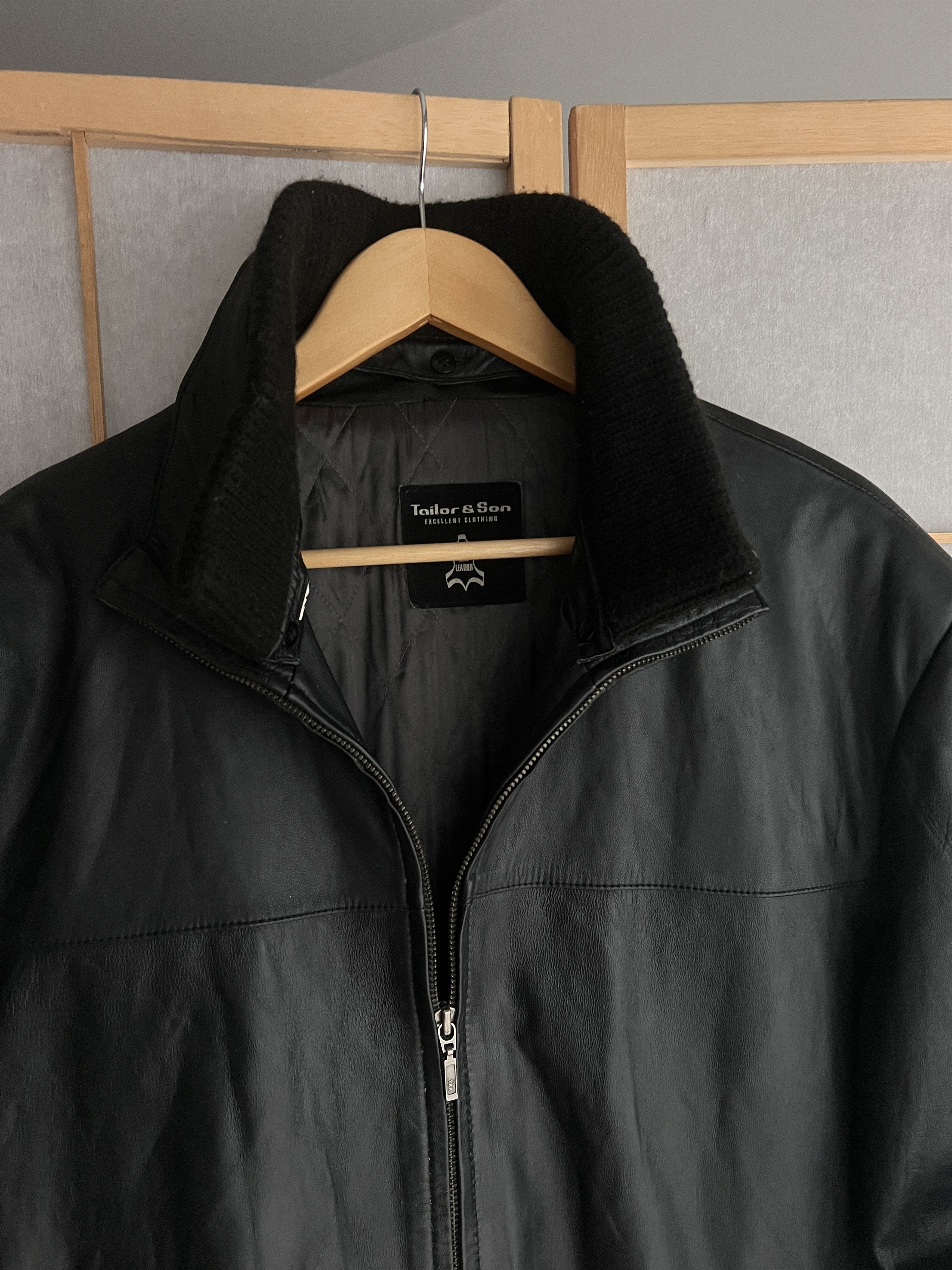 If Six Was Nine The Sopranos vibe VTG 2000s leather jacket coat opium y2k Size US L / EU 52-54 / 3 - 16 Thumbnail