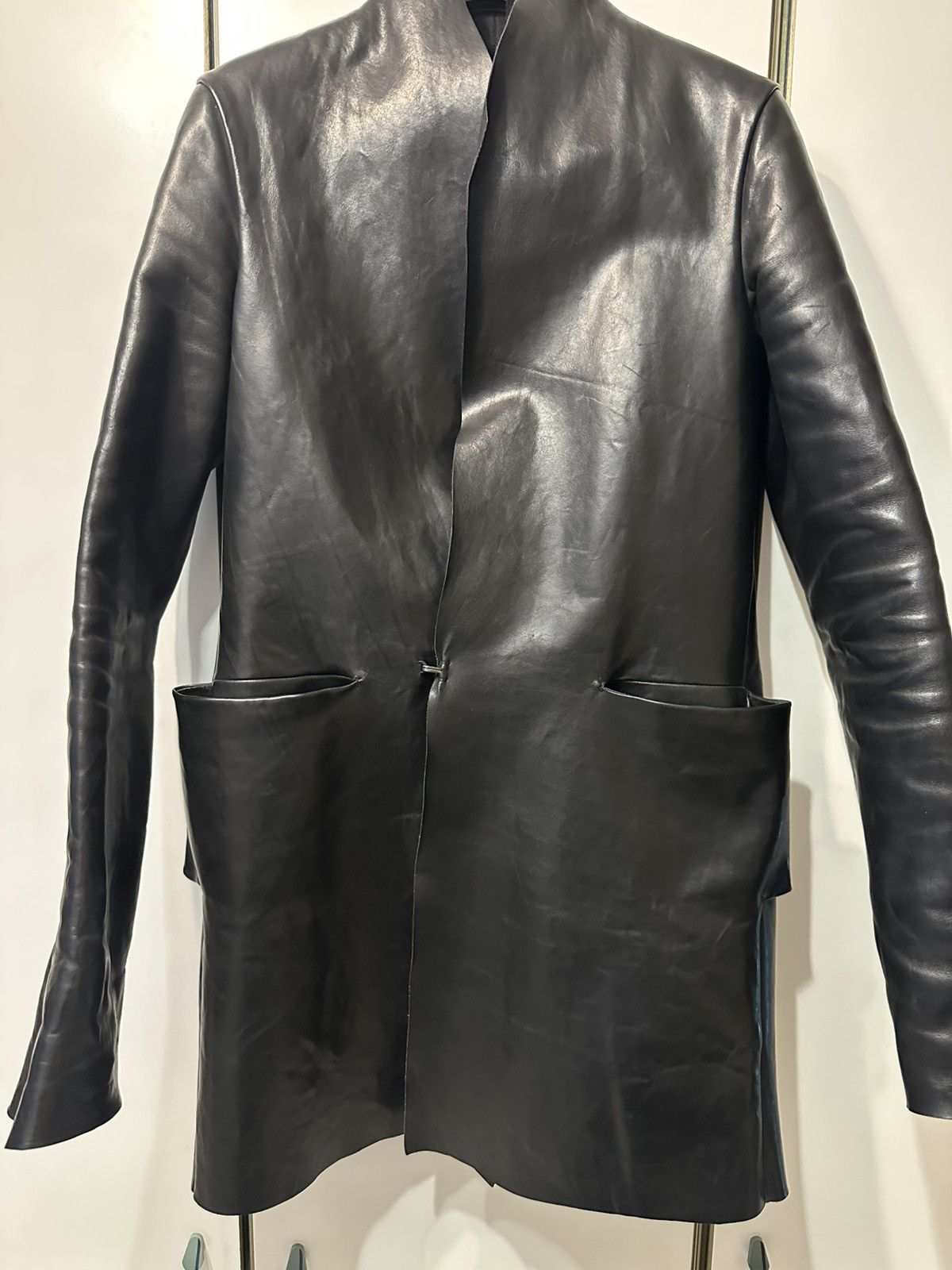 Ma+ Maurizio Amadei Leather Cashmere Jacket as new M size Size US S / EU 44-46 / 1 - 10 Thumbnail