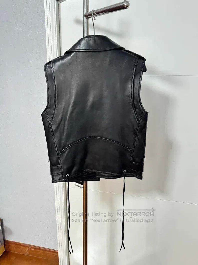 Saint Laurent Paris Saint Laurent Paris Motorcycle Leather Jacket Vest Size XS / US 0-2 / IT 36-38 - 2 Thumbnail