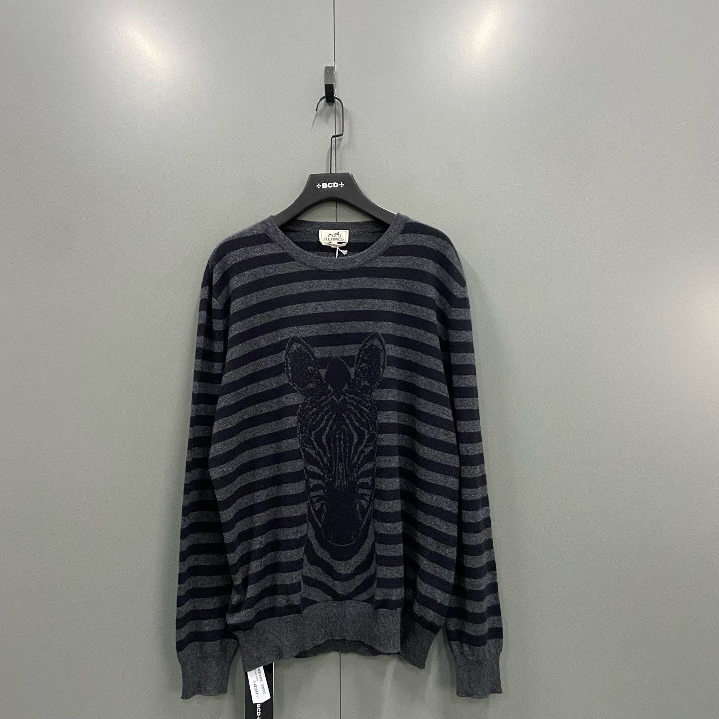 Hermes Hermes Knit Striped Sweater xxl Men Size US XXL / EU 58 / 5 - 1 Thumbnail