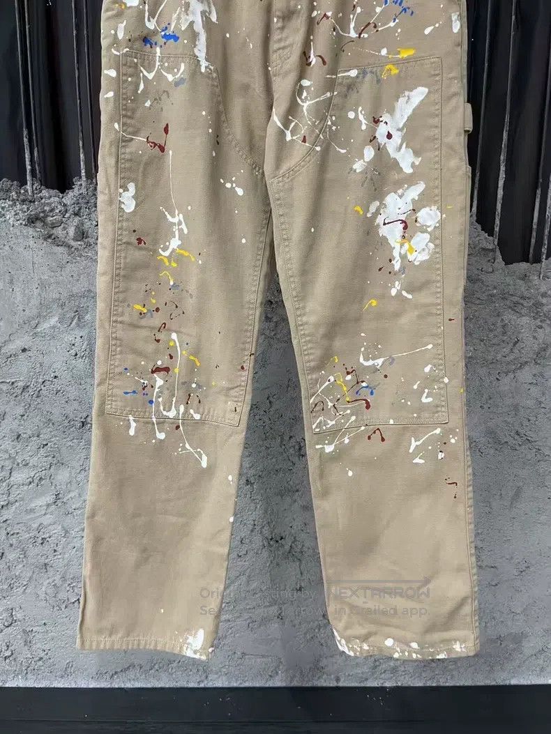 Martine Rose Martine Rose Size xs Ink-splashed logging pants Size US 27 - 4 Thumbnail