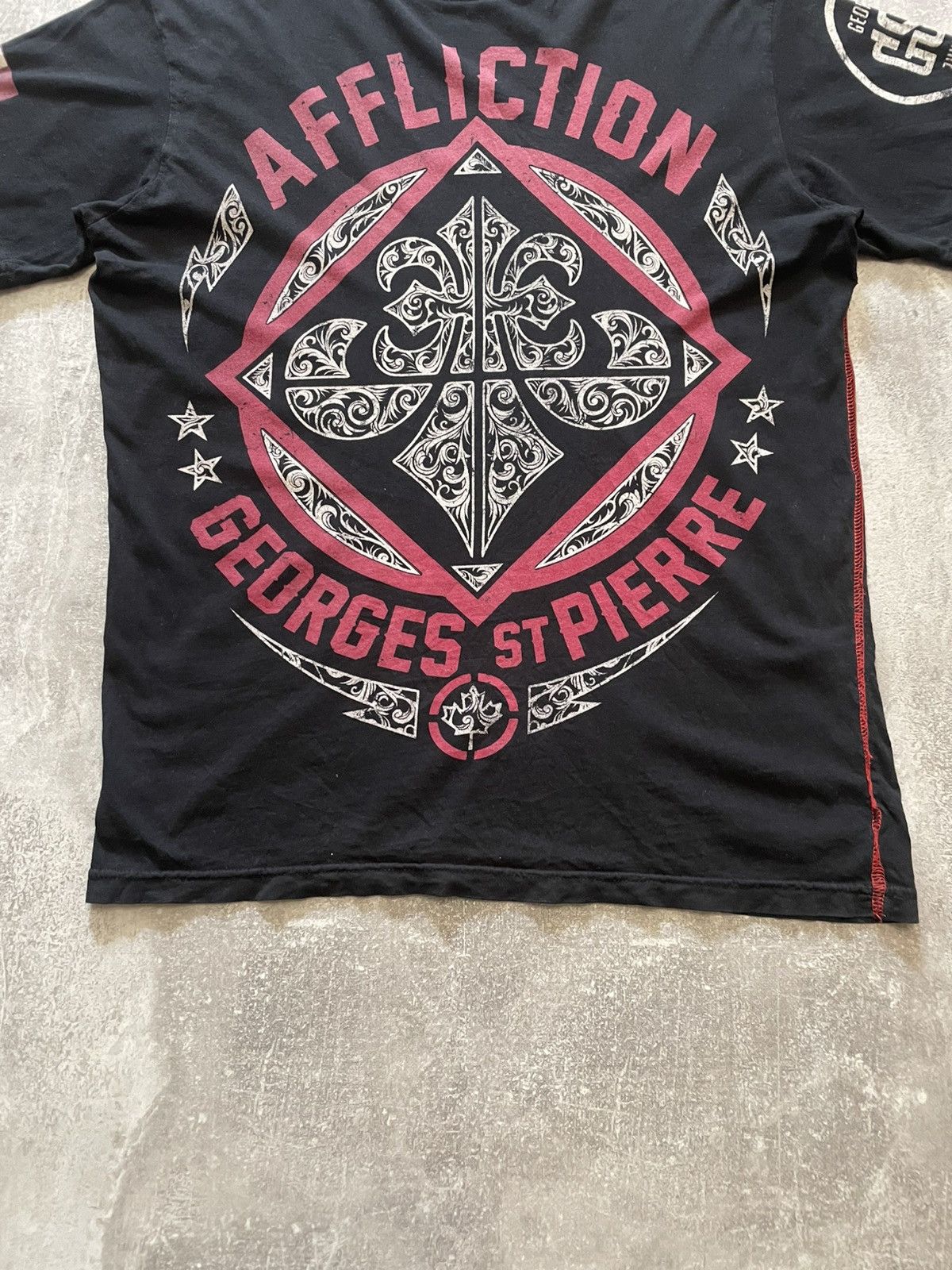Affliction × If Six Was Nine Vintage Affliction GSP T-Shirt Size M Size US M / EU 48-50 / 2 - 3 Thumbnail