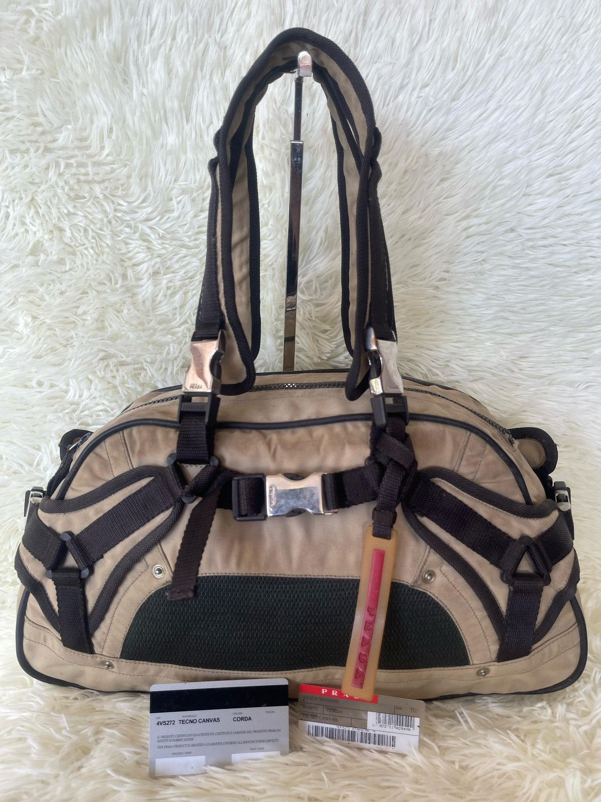 Prada × Vintage 2000s Prada Technical Bag Size ONE SIZE - 4 Thumbnail