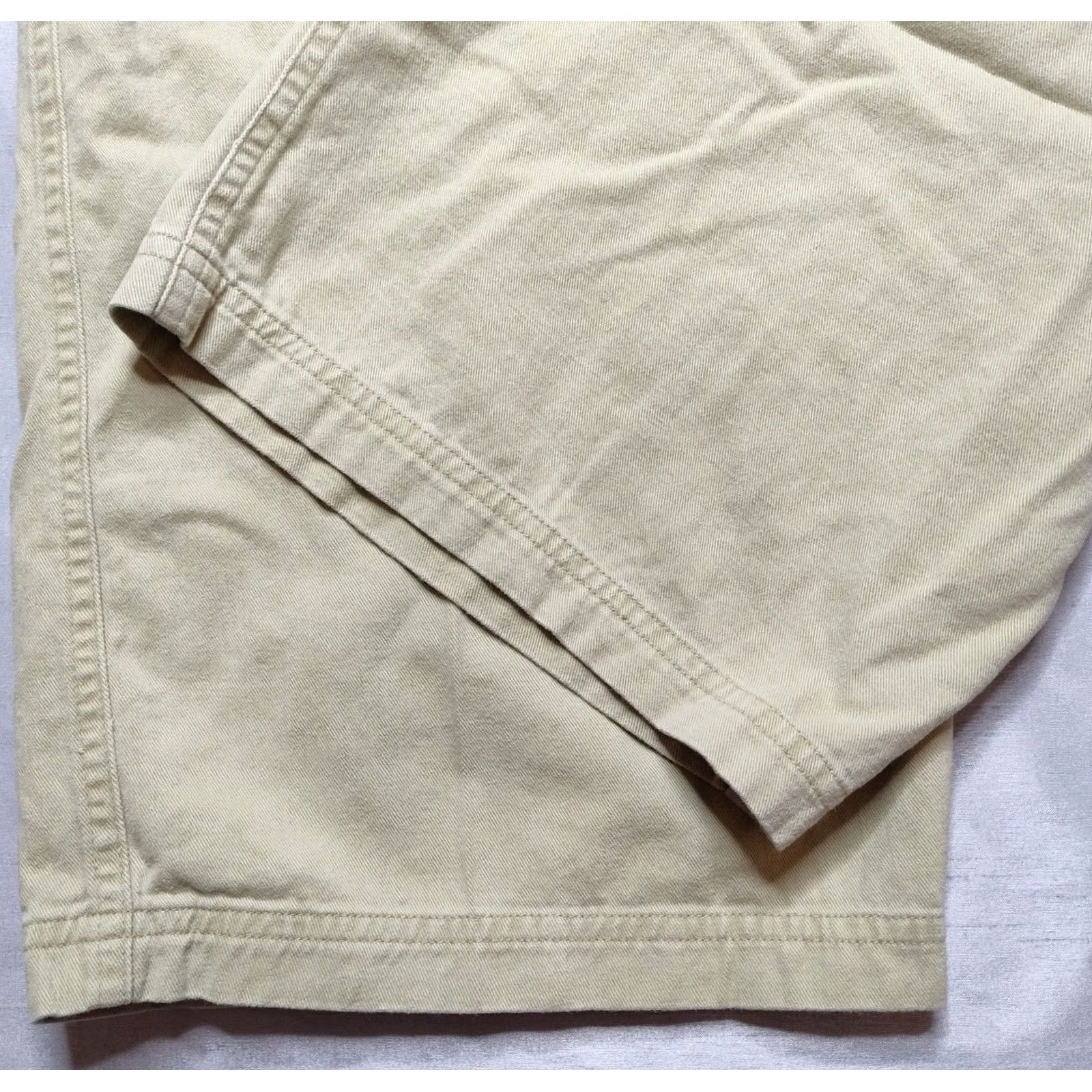Big Dogs BIG DOGS Men Big 2X Khaki Cotton Elastic Waistband Pull-On Cargo Pants Size US 39 - 7 Thumbnail