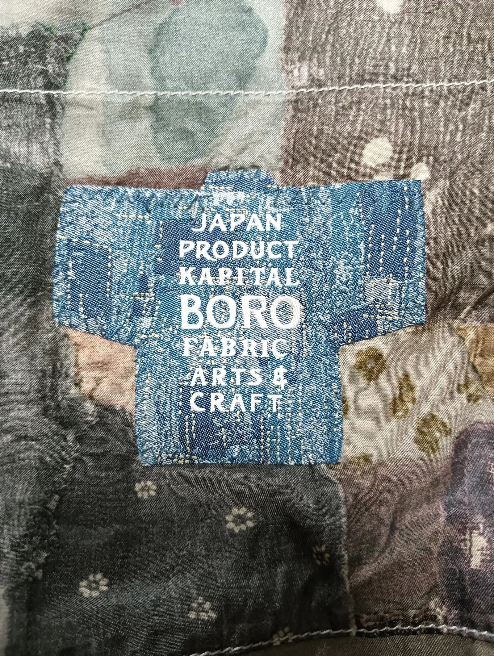 Kapital Kapital Champetre Boro Zip Up Blouson Maria Size US L / EU 52-54 / 3 - 8 Thumbnail