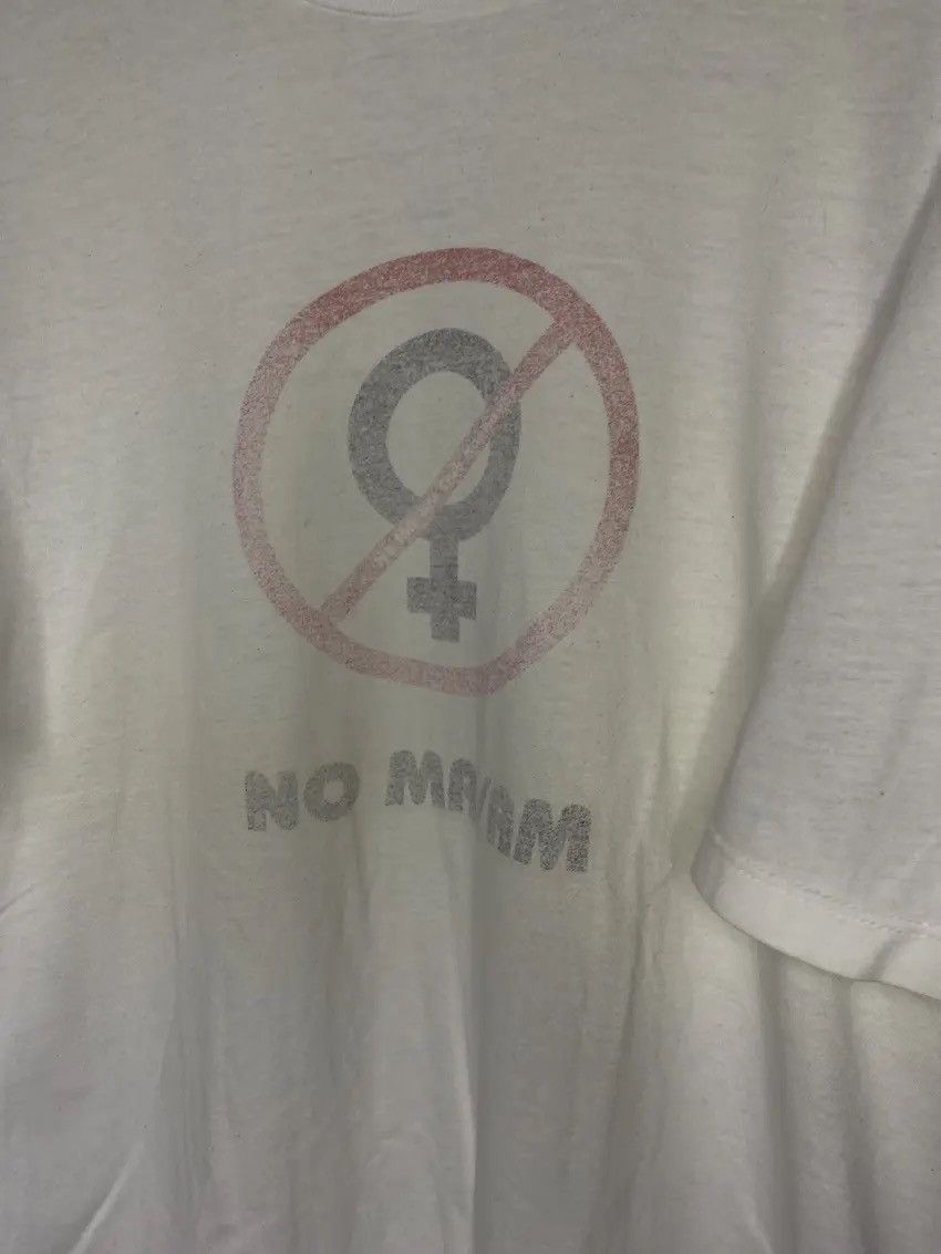 Vintage 👌Rare Vintage NO MA'AM Spell Out Big Logo Thrashed👌 Size US XL / EU 56 / 4 - 2 Thumbnail