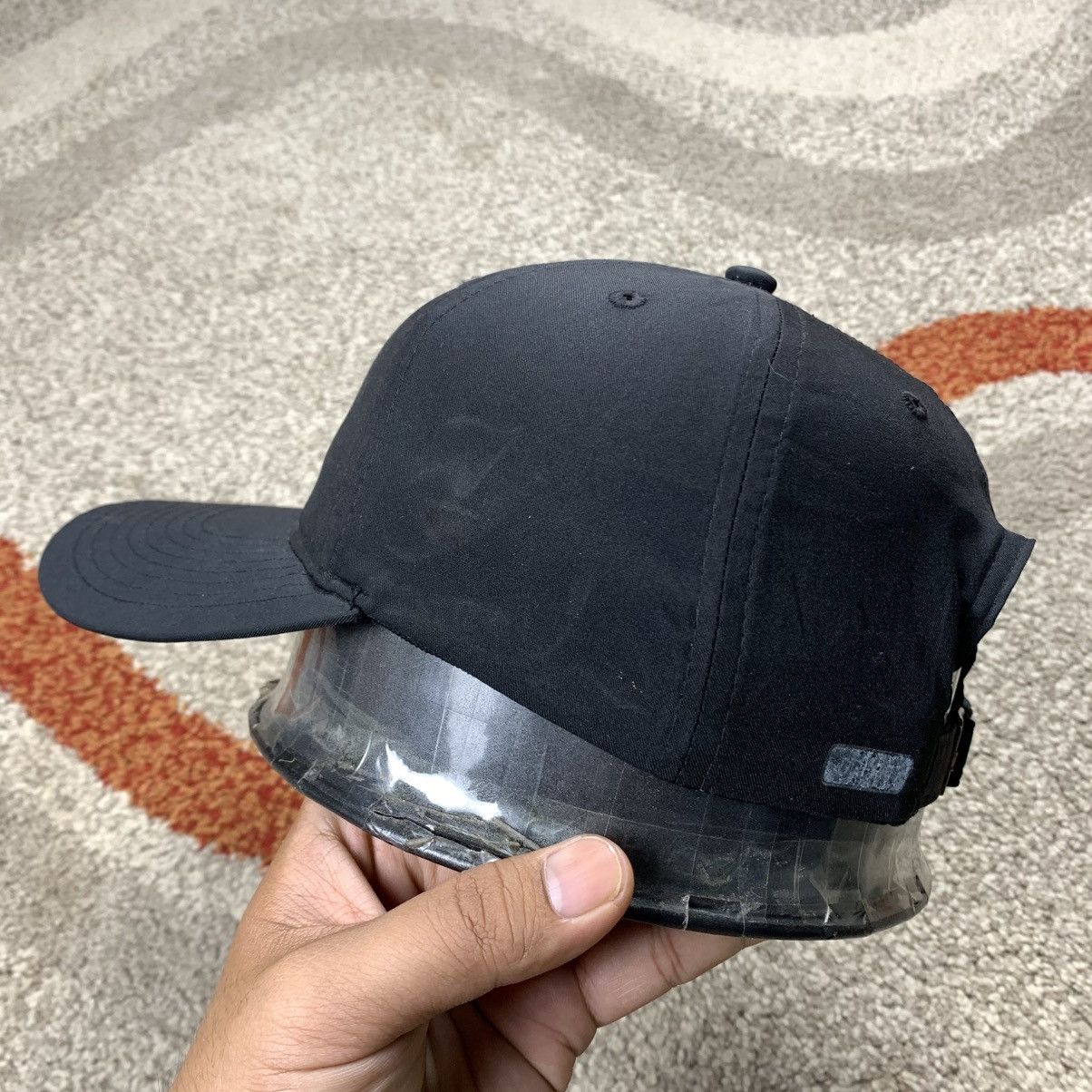 Nike NIKE JUVENTUS FC BLACK CAP VINTAGE 2000's Size ONE SIZE - 4 Thumbnail