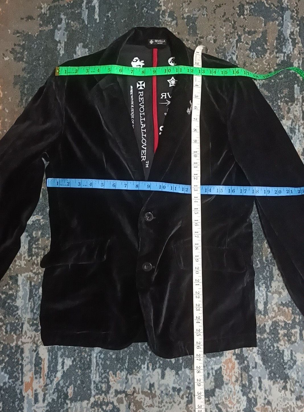 Band Tees RARE🔥Jimi Hendrix REVOLLA Velvet Coat/ Blazer Size US S / EU 44-46 / 1 - 10 Thumbnail