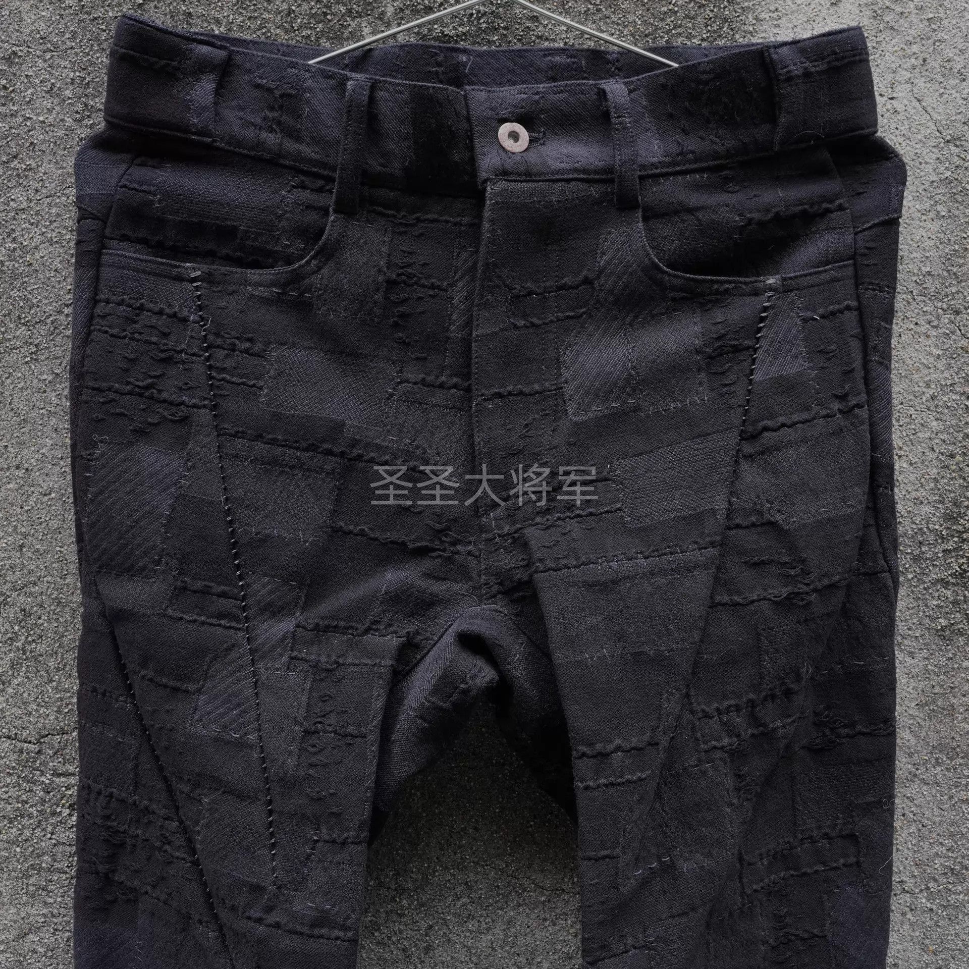 D.Hygen D.Hygen Distressed Patched Decon Saber Pants Size 1+3 Size US 29 - 6 Thumbnail