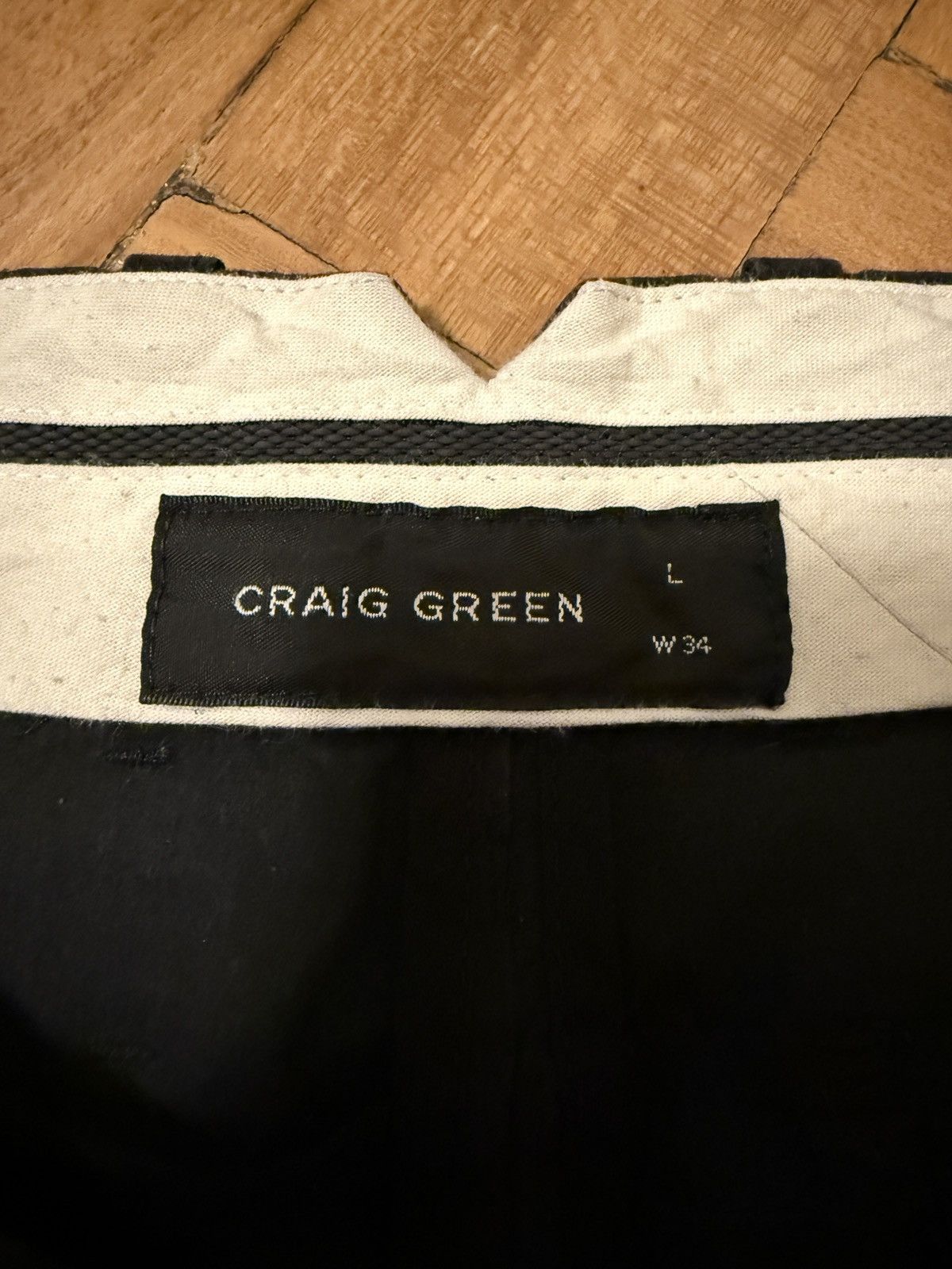 Craig Green Craig Green Dark Grey Worker Pants Size US 34 / EU 50 - 3 Thumbnail
