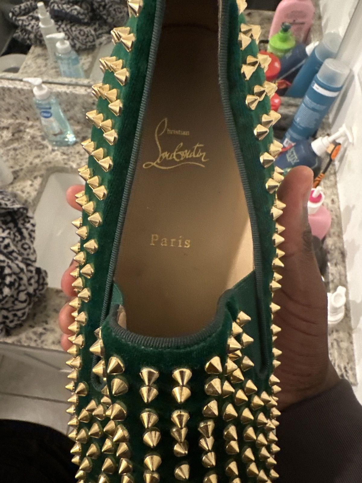 Christian Louboutin Christian Louboutin Lowtop redbottoms Size US 10.5 / EU 43-44 - 7 Thumbnail