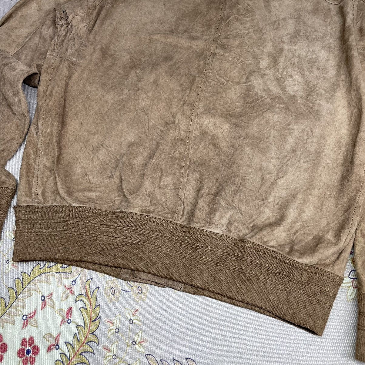 Valstar Valstar Valstarino Suede Leather Bomber Jackat Size US M / EU 48-50 / 2 - 14 Thumbnail