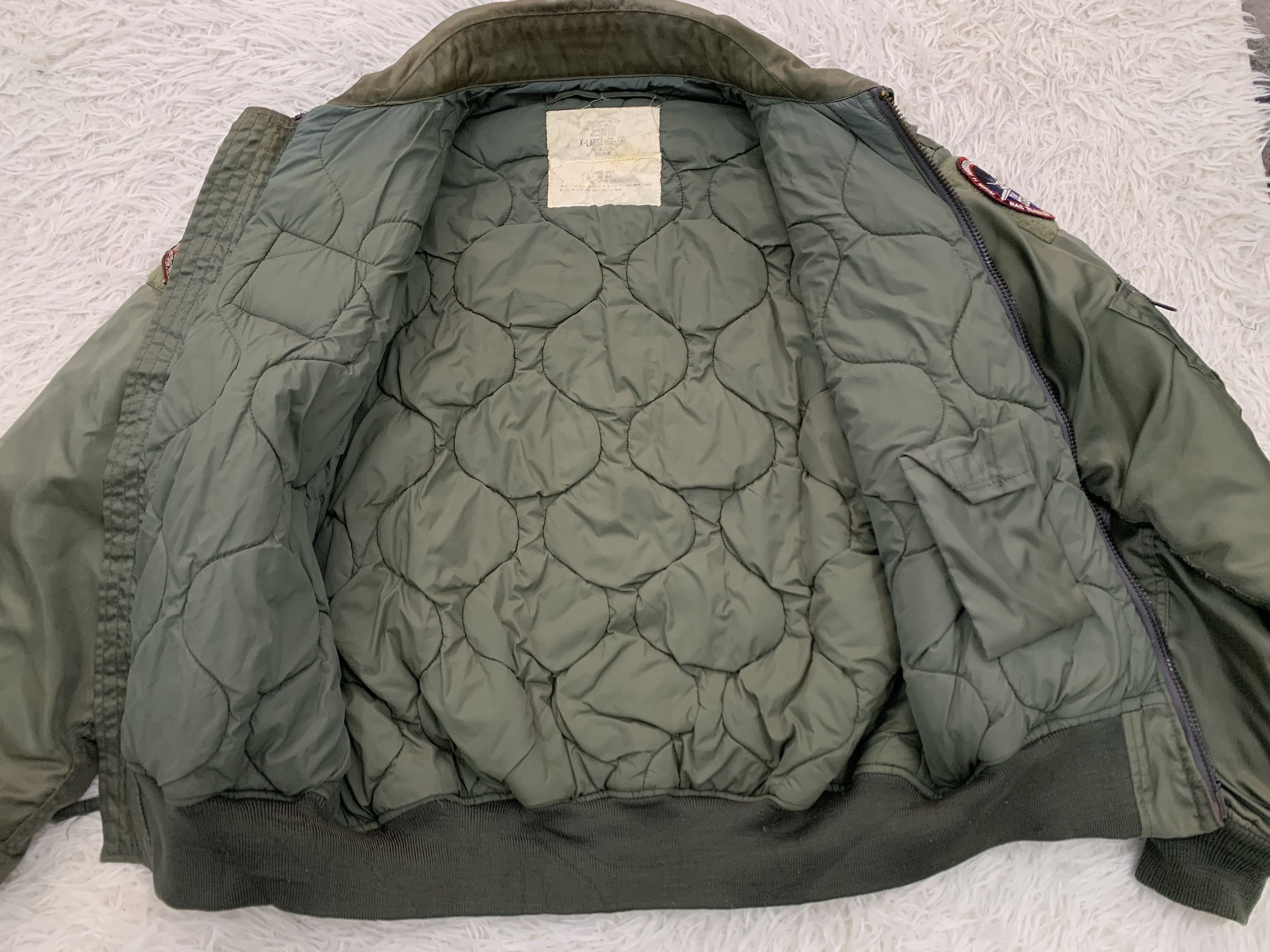 Vintage Vtg Houston CWU Bomber Flyers Jacket Ideal Zipper Size US XL / EU 56 / 4 - 10 Thumbnail