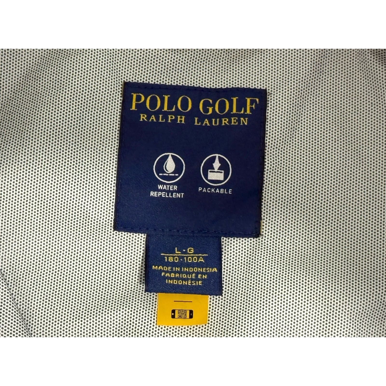 Polo Ralph Lauren Polo Golf Ralph Lauren 2021 PGA Golf Ocean Course Rain Jacket Sz L Size US L / EU 52-54 / 3 - 4 Thumbnail