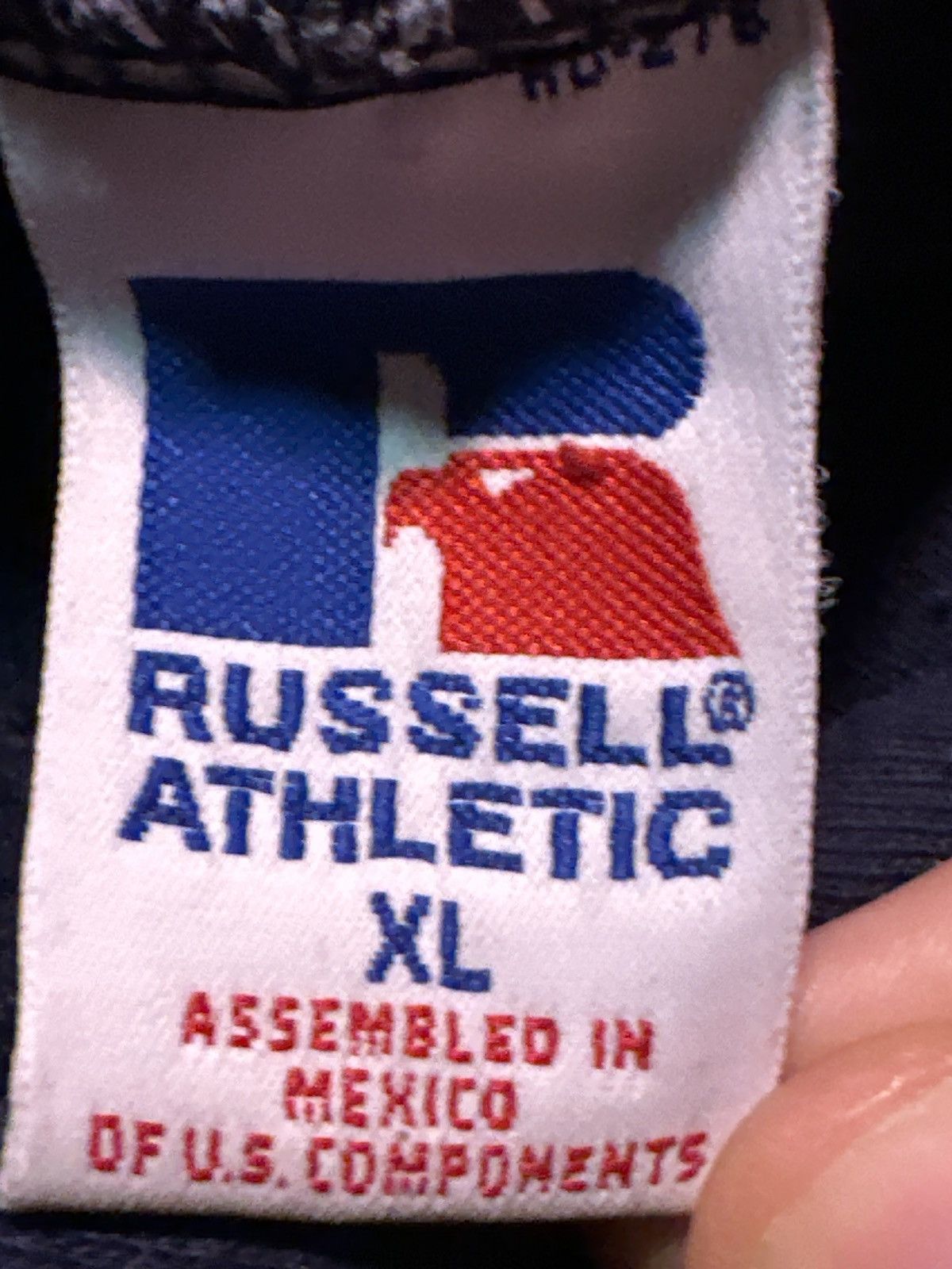 Russell Athletic × Vintage Vintage Russel Athletic Hoodie Size US XL / EU 56 / 4 - 4 Thumbnail