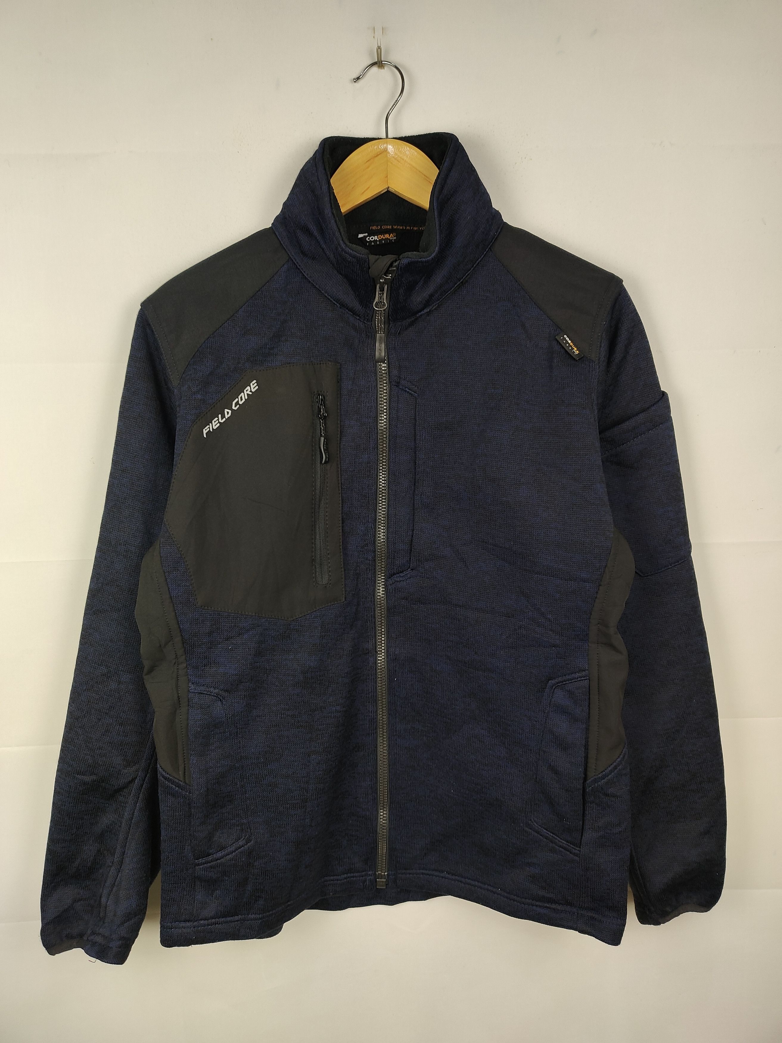 Japanese Brand Field Core outdoor zip-up jacket made with Cordura fabric Size US M / EU 48-50 / 2 - 1 Thumbnail