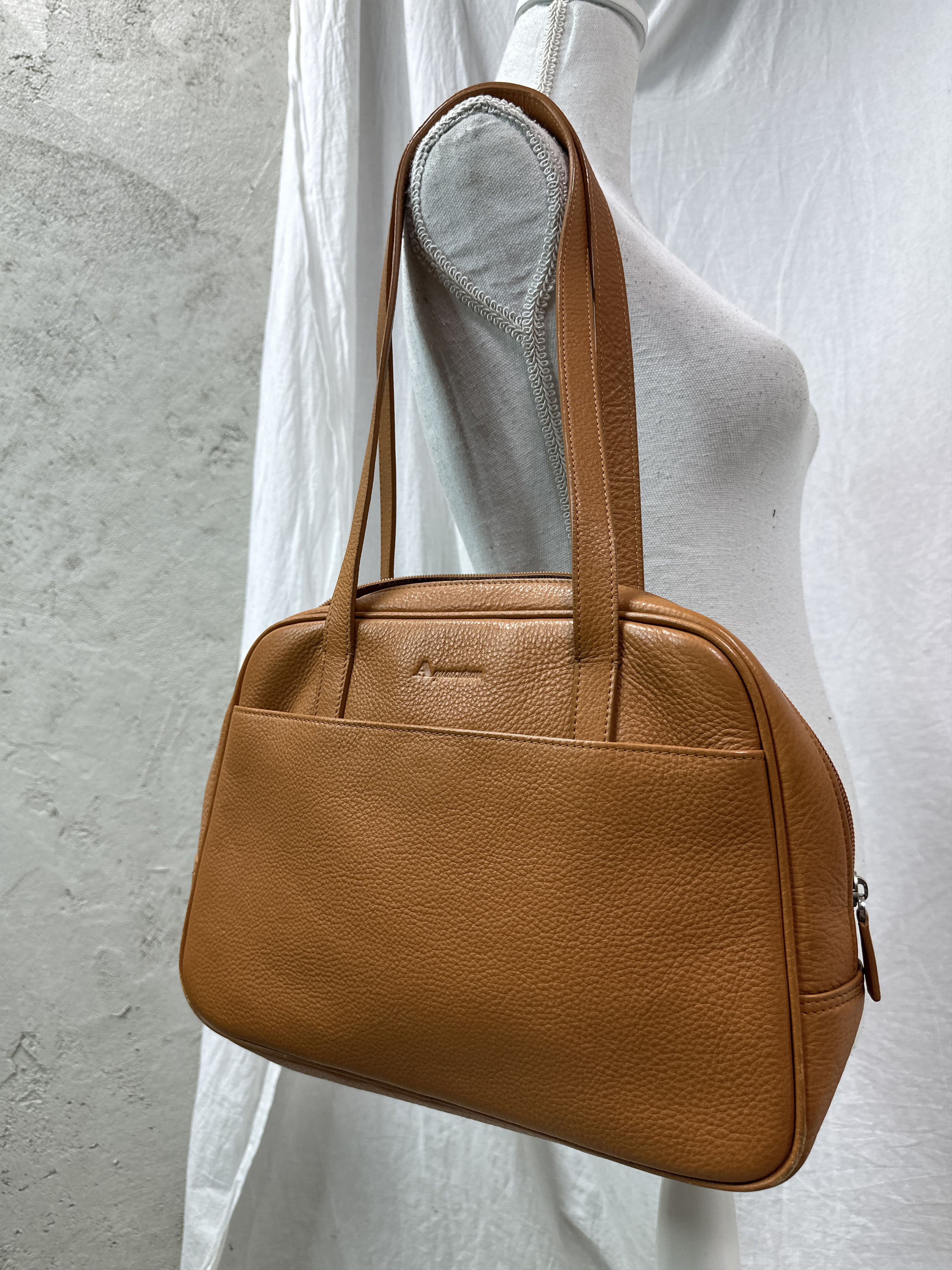 Aquascutum Vintage Avant Garde Old Money Aquascutum Bag Y2K Size ONE SIZE - 1 Thumbnail