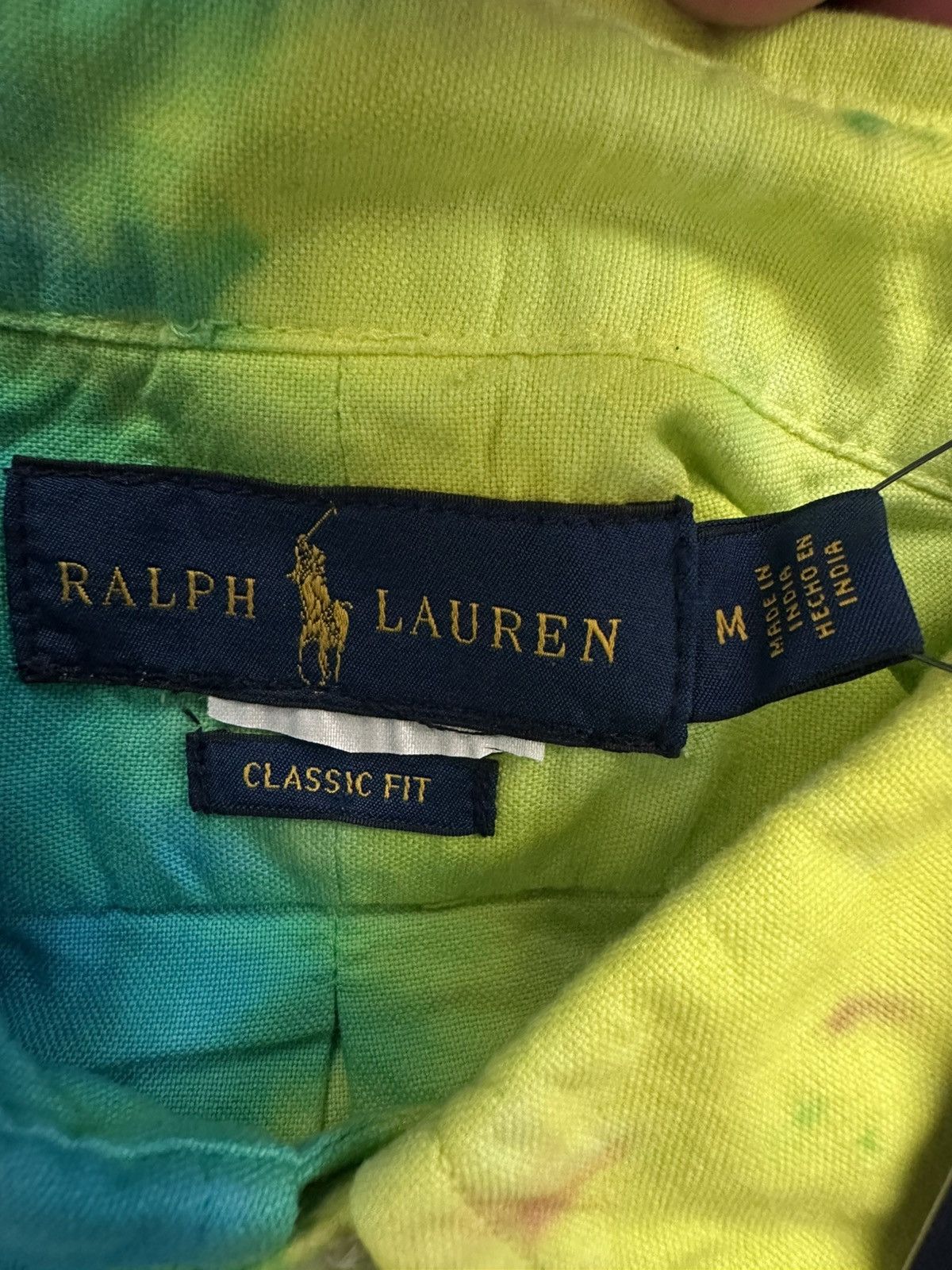 Polo Ralph Lauren Polo Ralph Lauren Pony Laguna Tie Dye Button Shirt Riviera Size US M / EU 48-50 / 2 - 5 Thumbnail