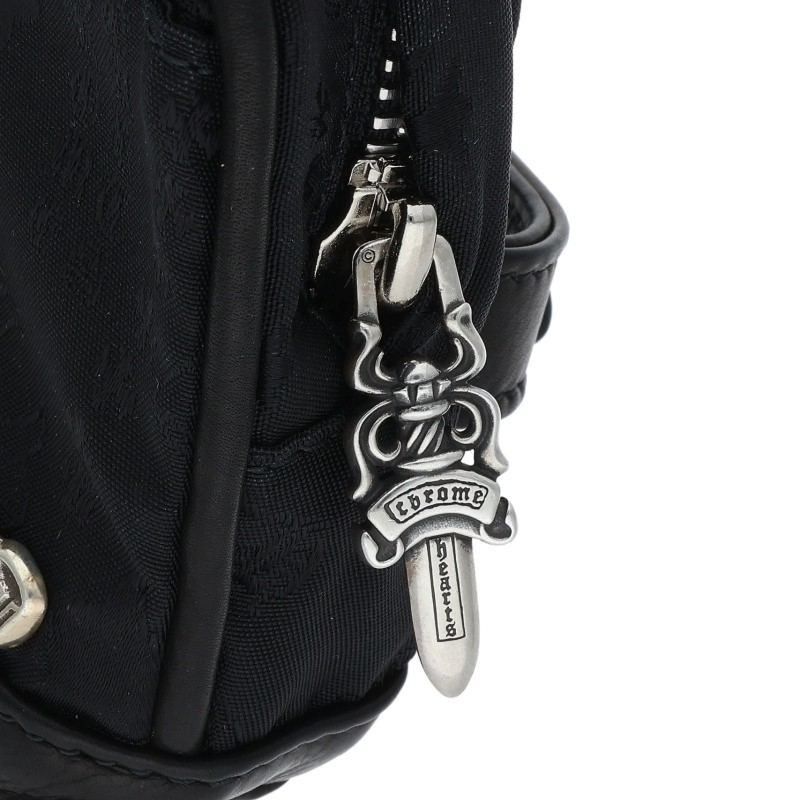 Chrome Hearts CHROME HEARTS Leather Nylon Backpack Bracelet Size ONE SIZE - 3 Thumbnail