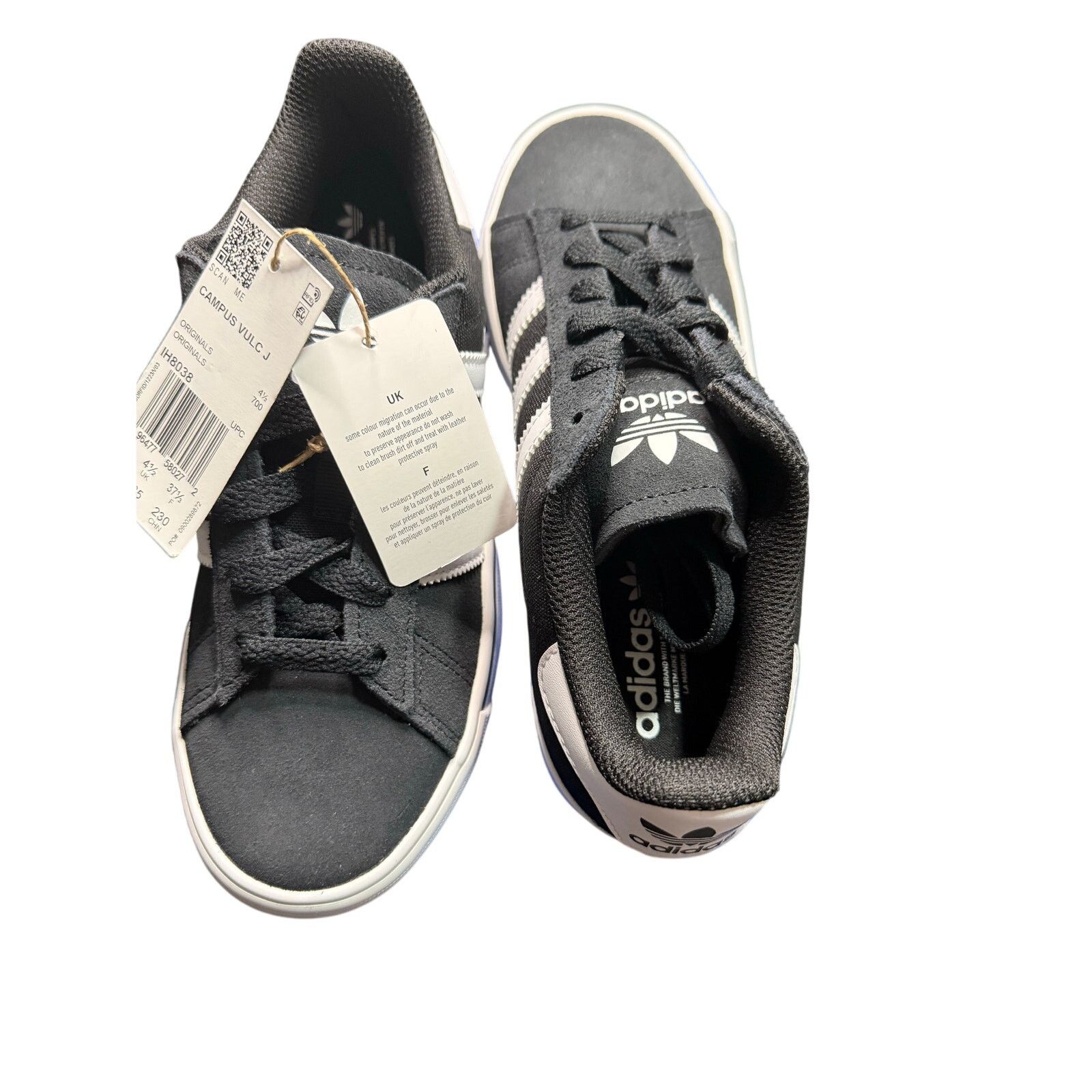 Adidas Adidas Kids Campus Vulc J Size 5y Size US 5 / EU 37 - 3 Thumbnail