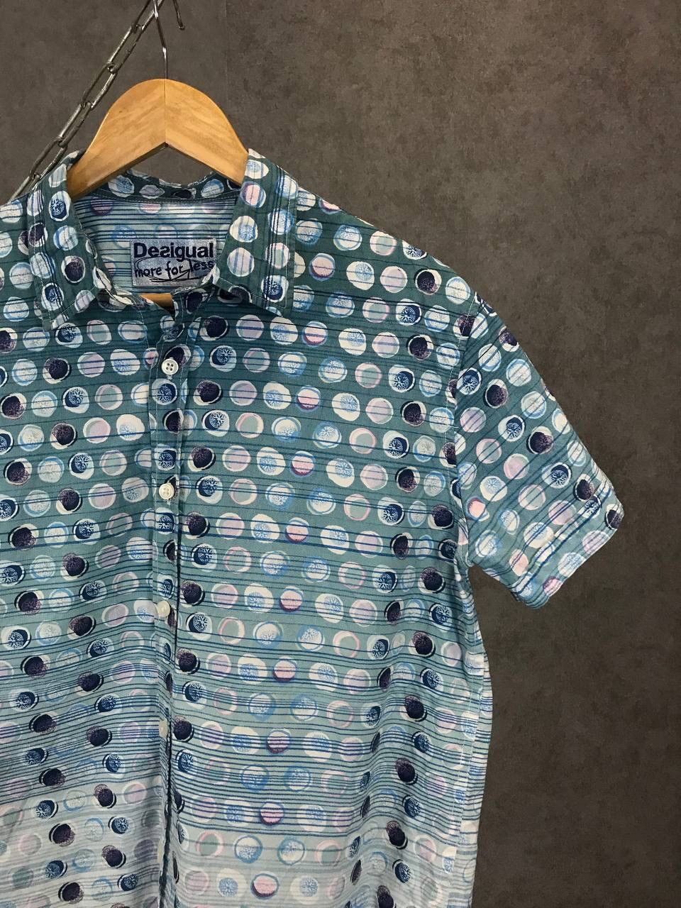 Desigual Desigual designer art crazy Hawaiian shirt Size US M / EU 48-50 / 2 - 2 Thumbnail