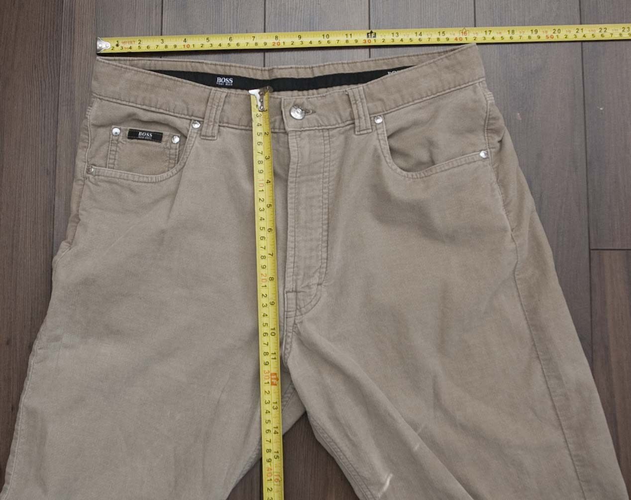 Hugo Boss Hugo Boss Pants Alabama Cotton Size 33x28 Pale Brown Size US 33 - 5 Thumbnail
