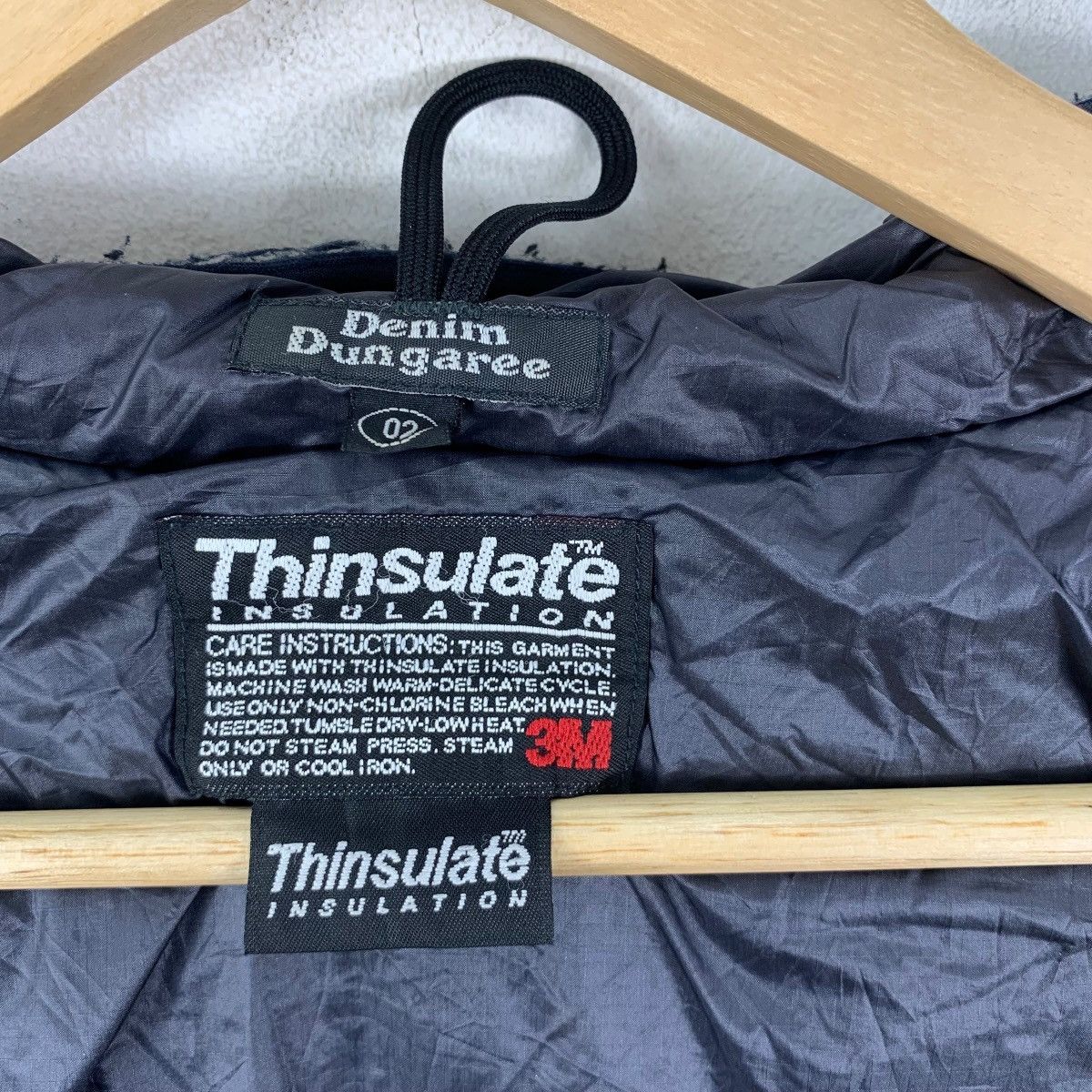 Vintage Vintage DENIM DUNGAREE x THINSULATE INSULATION 3M Jacket Size US M / EU 48-50 / 2 - 9 Thumbnail