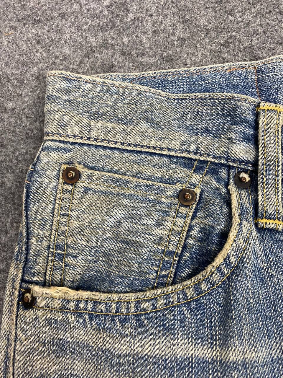 Edwin vintage edwin 505zx selvedge denim nice design Size US 30 / EU 46 - 11 Thumbnail
