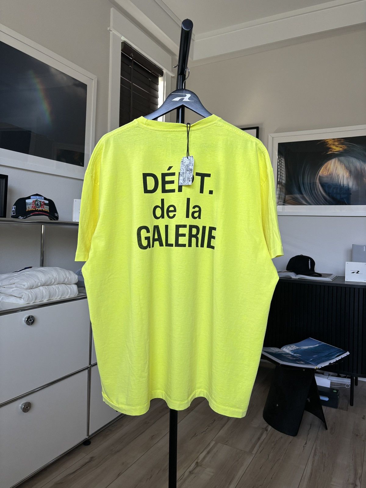 Gallery Dept. GALLERY DEPT | NEON LOGO TEE FRENCH Size US XXL / EU 58 / 5 - 2 Thumbnail