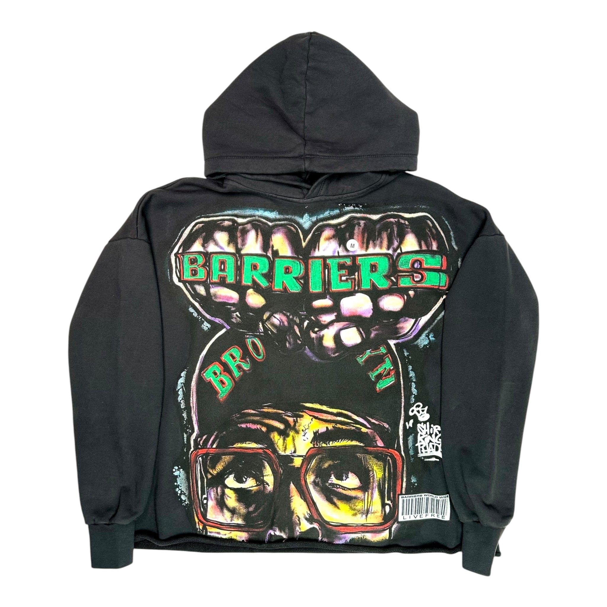 Barriers Spike Lee Hooded Sweatshirt Black Size US S / EU 44-46 / 1 - 1 Thumbnail
