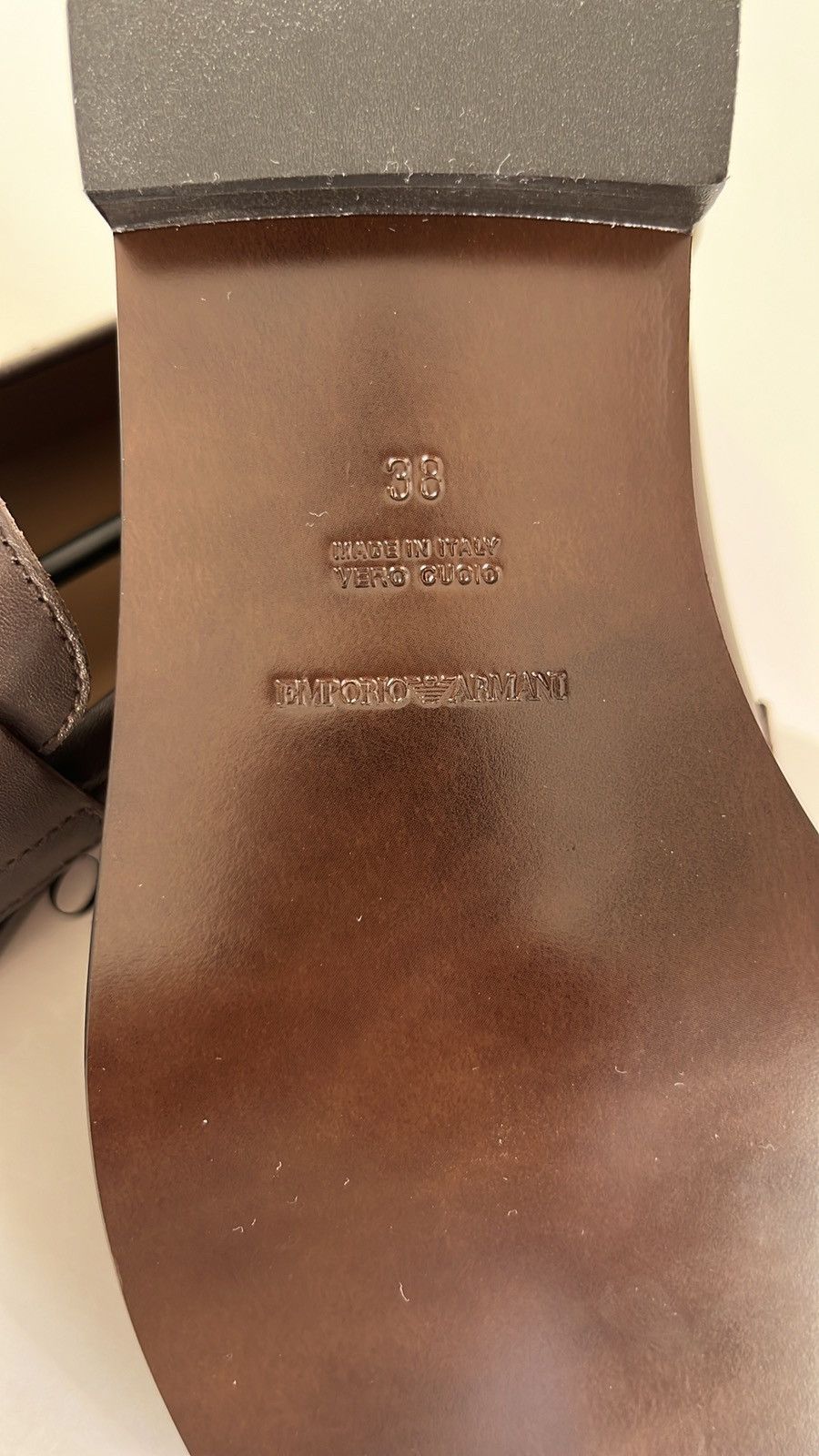 Emporio Armani Mocassin emporia Armani Size US 8 / IT 38 - 8 Thumbnail