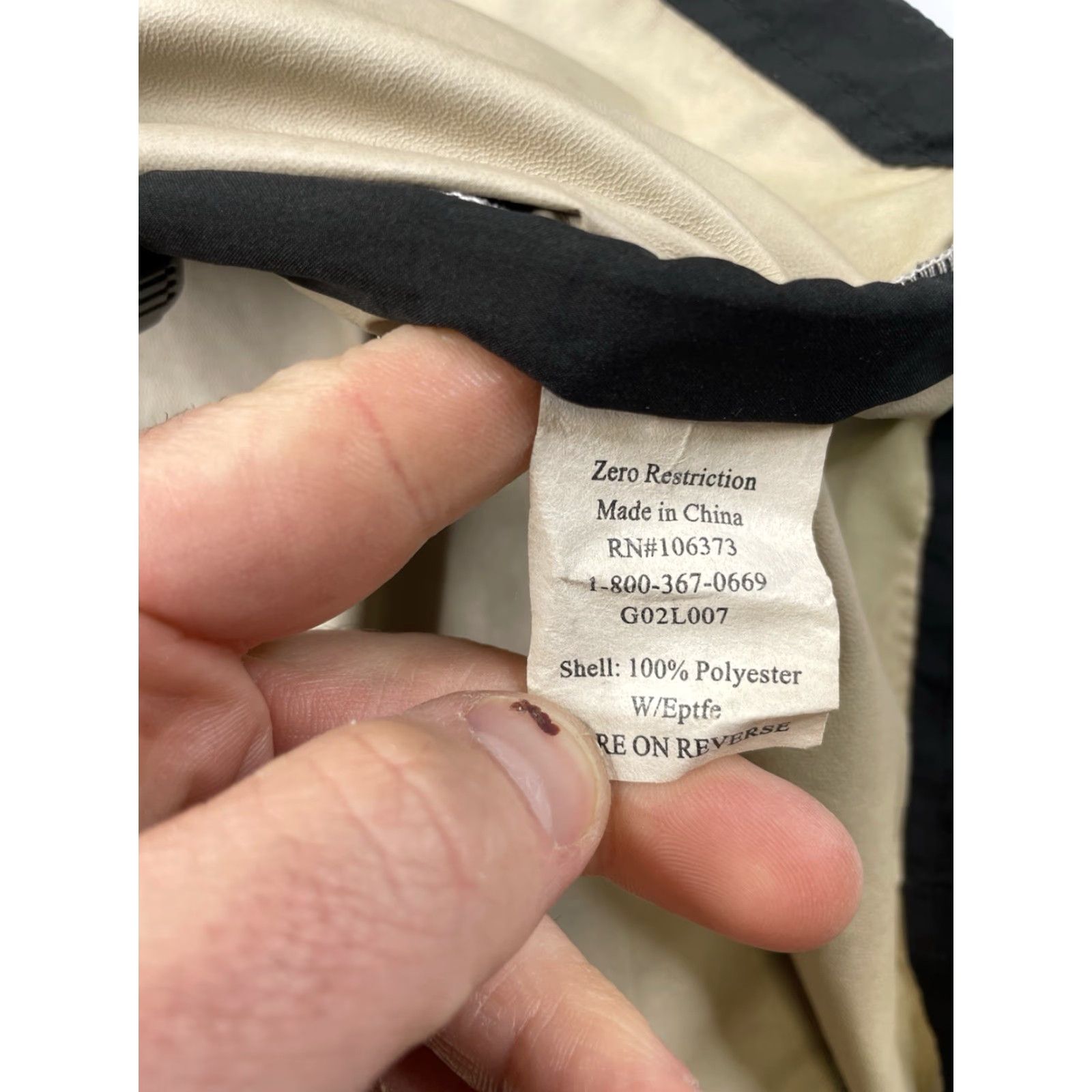 Vintage Zero Restriction Jacket Windbreaker XL Black 1/4 Zip Golf Outdoor Men Regular Size Size US XL / EU 56 / 4 - 6 Thumbnail