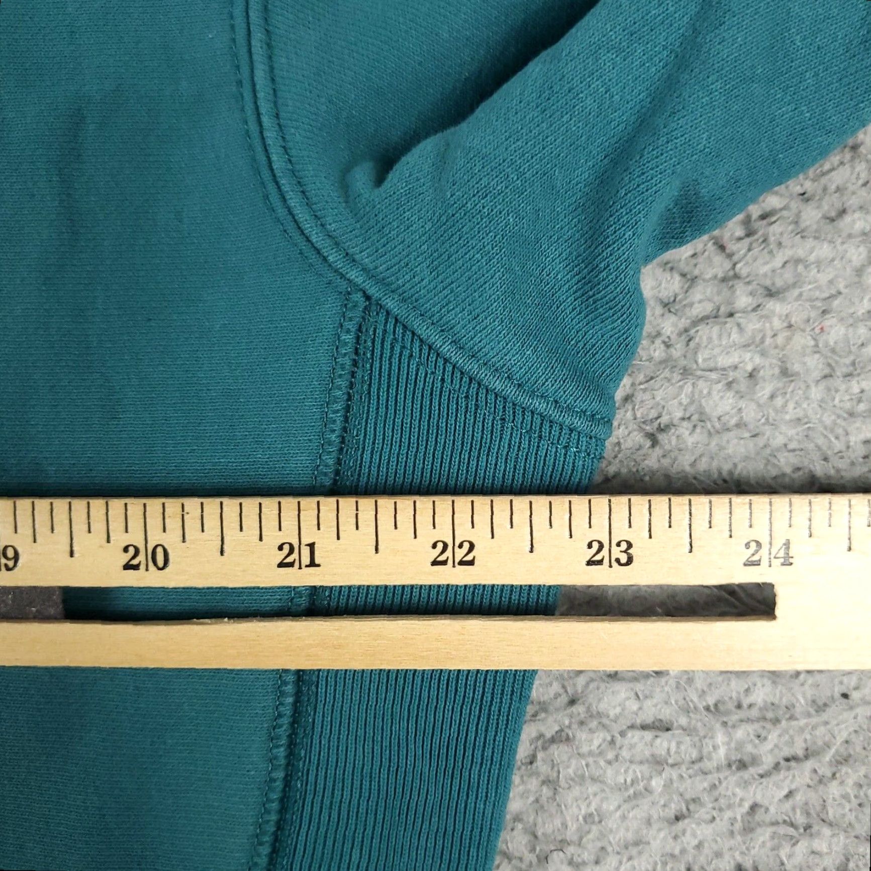 Champion Mens Champion Sweater Medium Teal 1/4 Zip Pullover Size US M / EU 48-50 / 2 - 7 Thumbnail