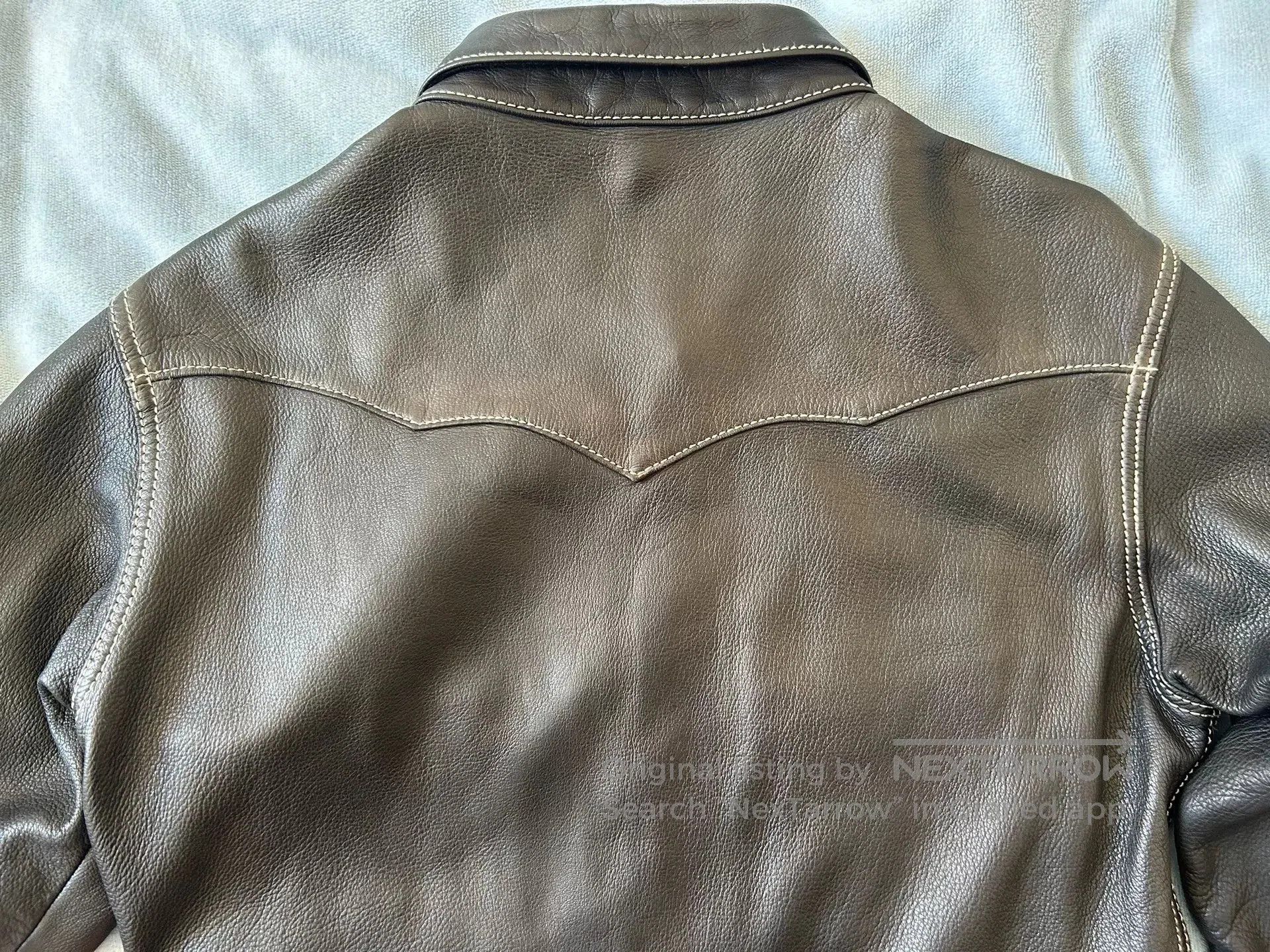 The Flat Head Soft Leather Western Style Shirt. Size US S / EU 44-46 / 1 - 6 Thumbnail