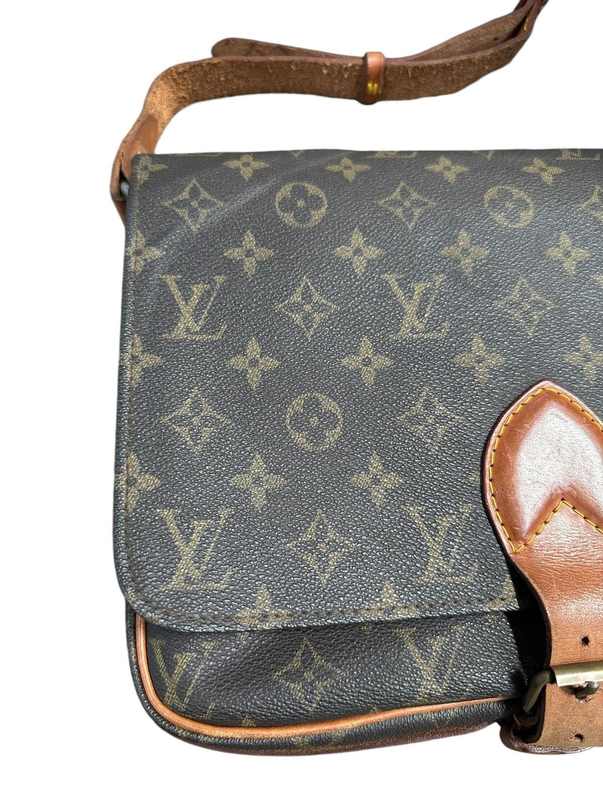 Louis Vuitton × Vintage VINTAGE LOUIS VUITTON CARTOUCHIERE MONOGRAM SHOULDER BAG Size ONE SIZE - 7 Thumbnail